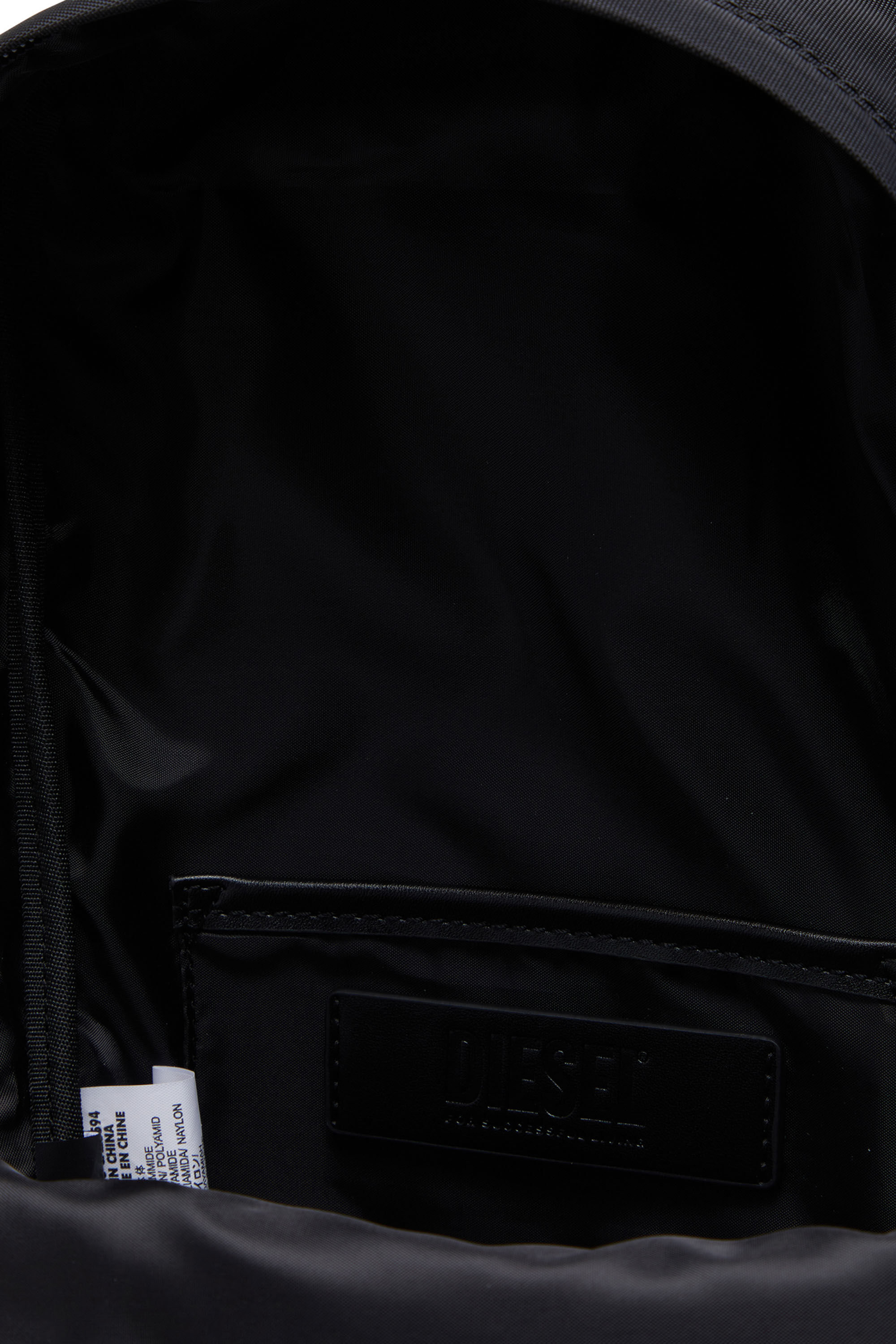 Diesel - DSRT SLINGBAG, Man Dsrt-Utility sling bag in printed nylon in Black - Image 2