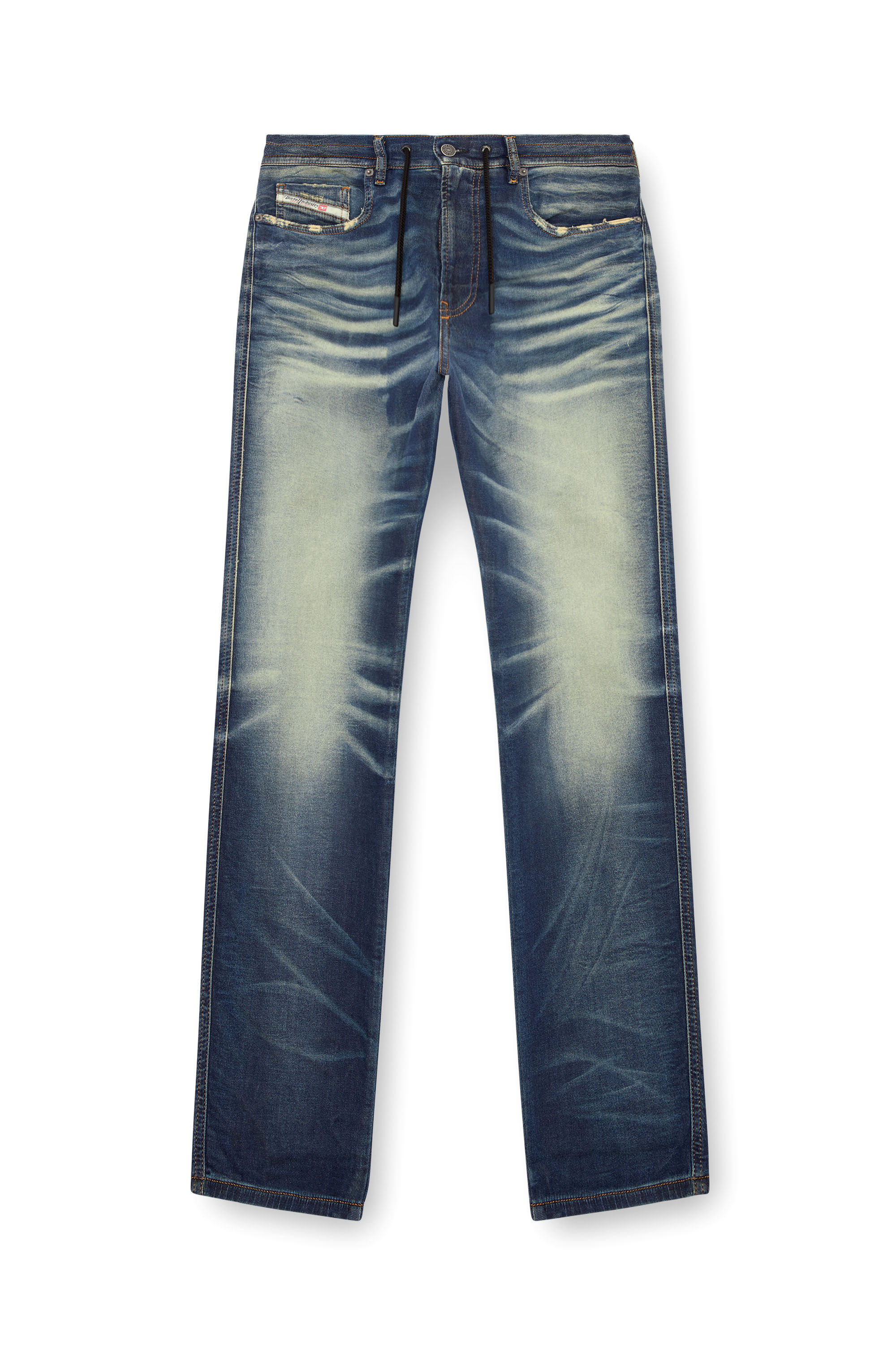 Diesel - Man Slim 2060 D-Strukt Joggjeans® 068MH, Dark Blue - Image 2