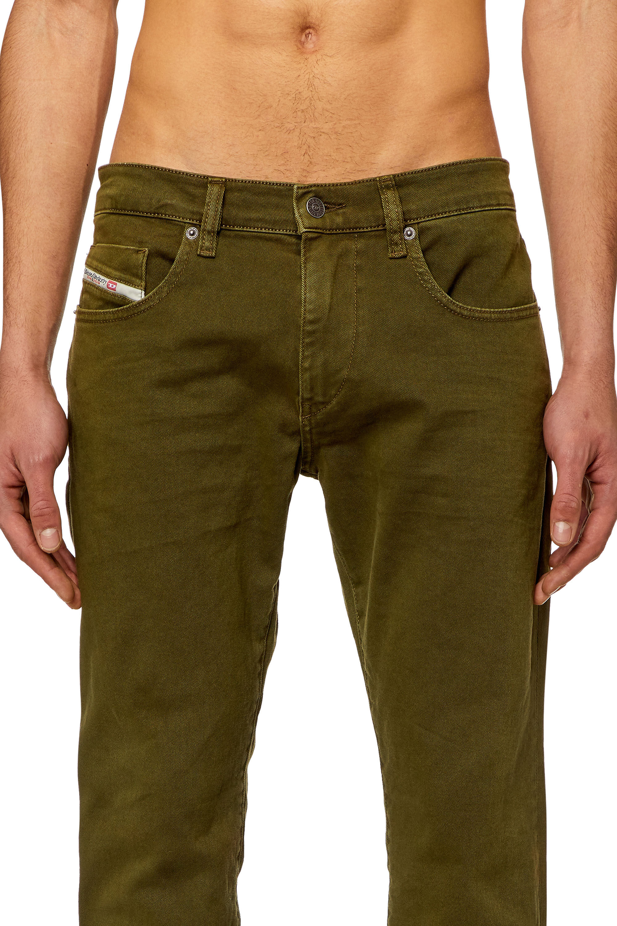 Diesel - Slim Jeans 2019 D-Strukt 0QWTY, Green - Image 5