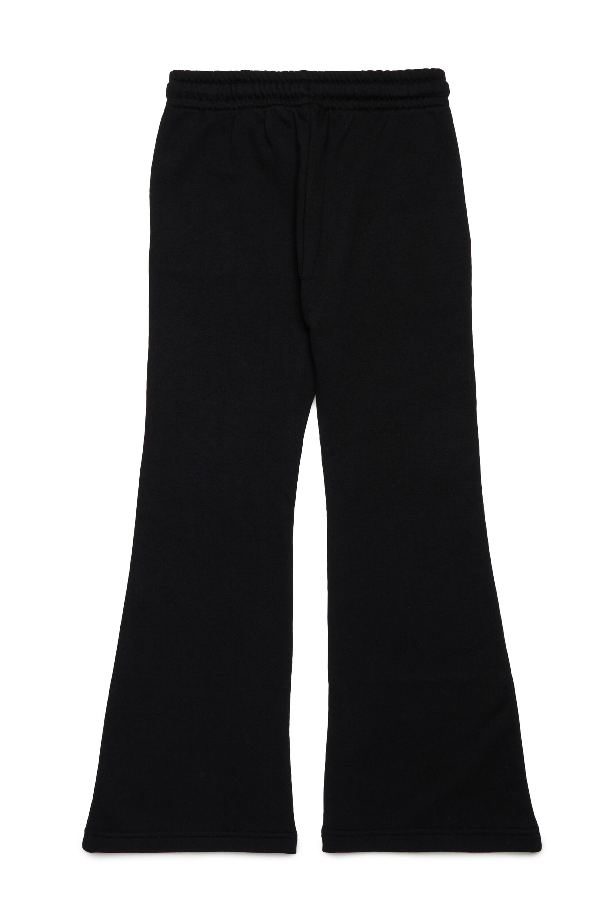 Diesel - PEBIRT, Woman's Cotton pants with embroidered logo in Black - 2