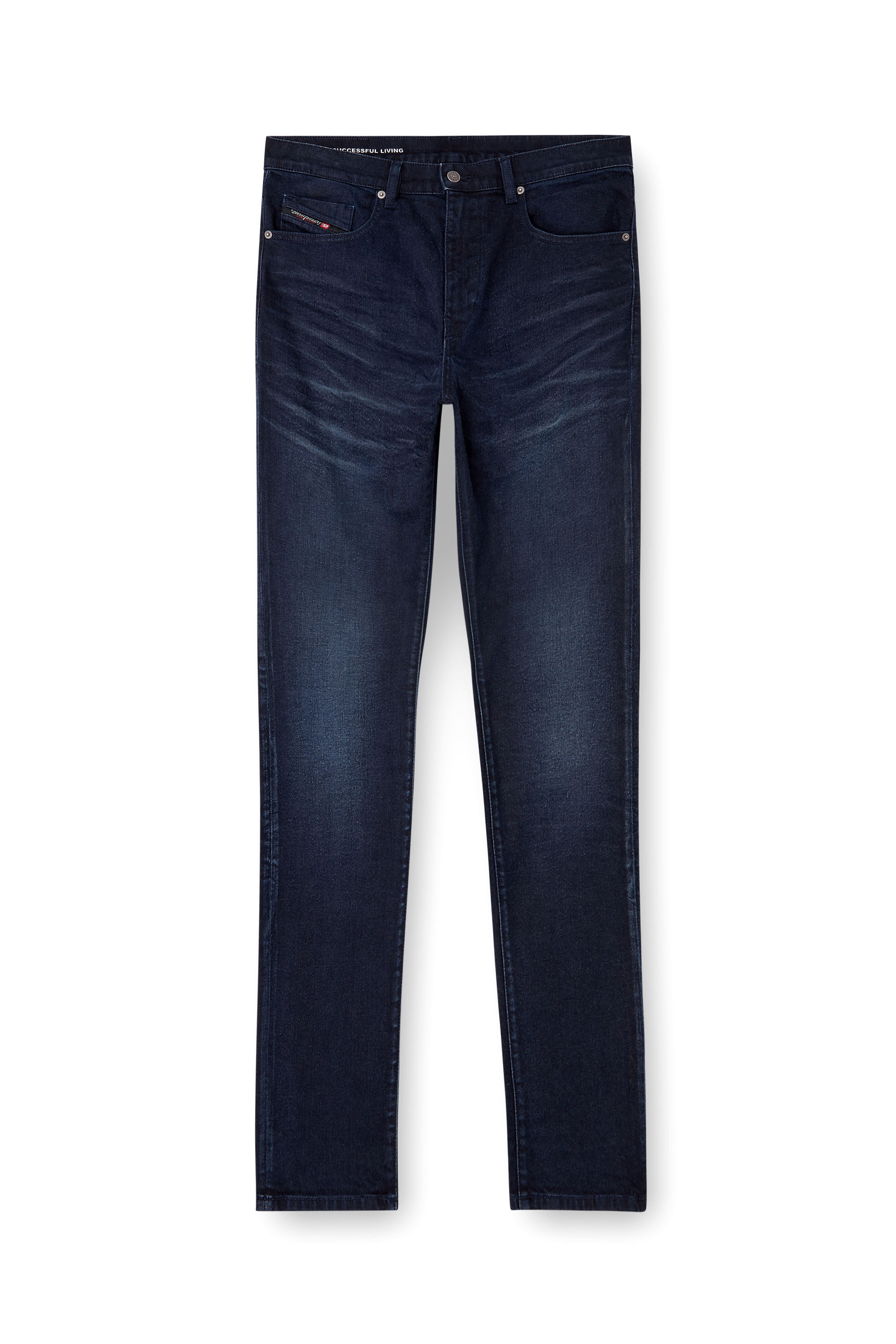 Diesel - Man's Slim Jeans 2019 D-Strukt 0BMBX, Dark Blue - 4