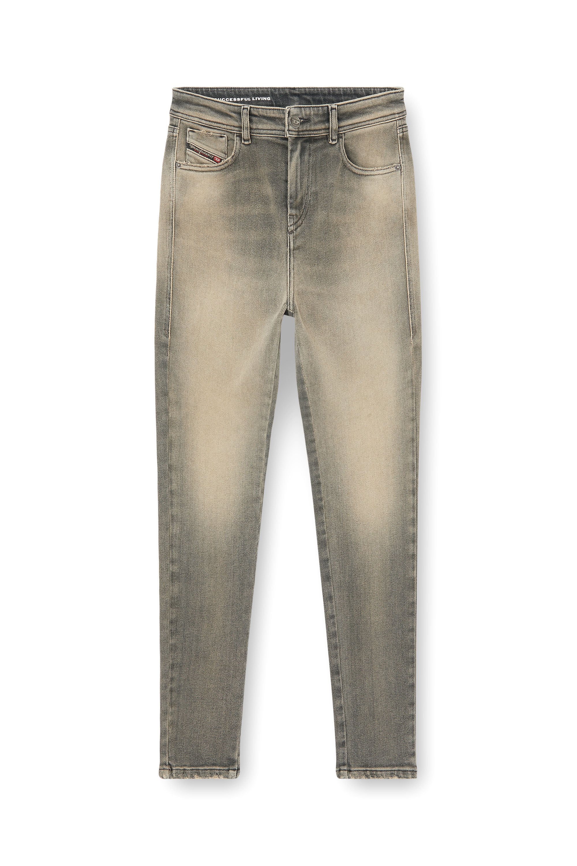Diesel - Woman's Skinny Jeans 2017 Slandy 09P32, Grey - 6