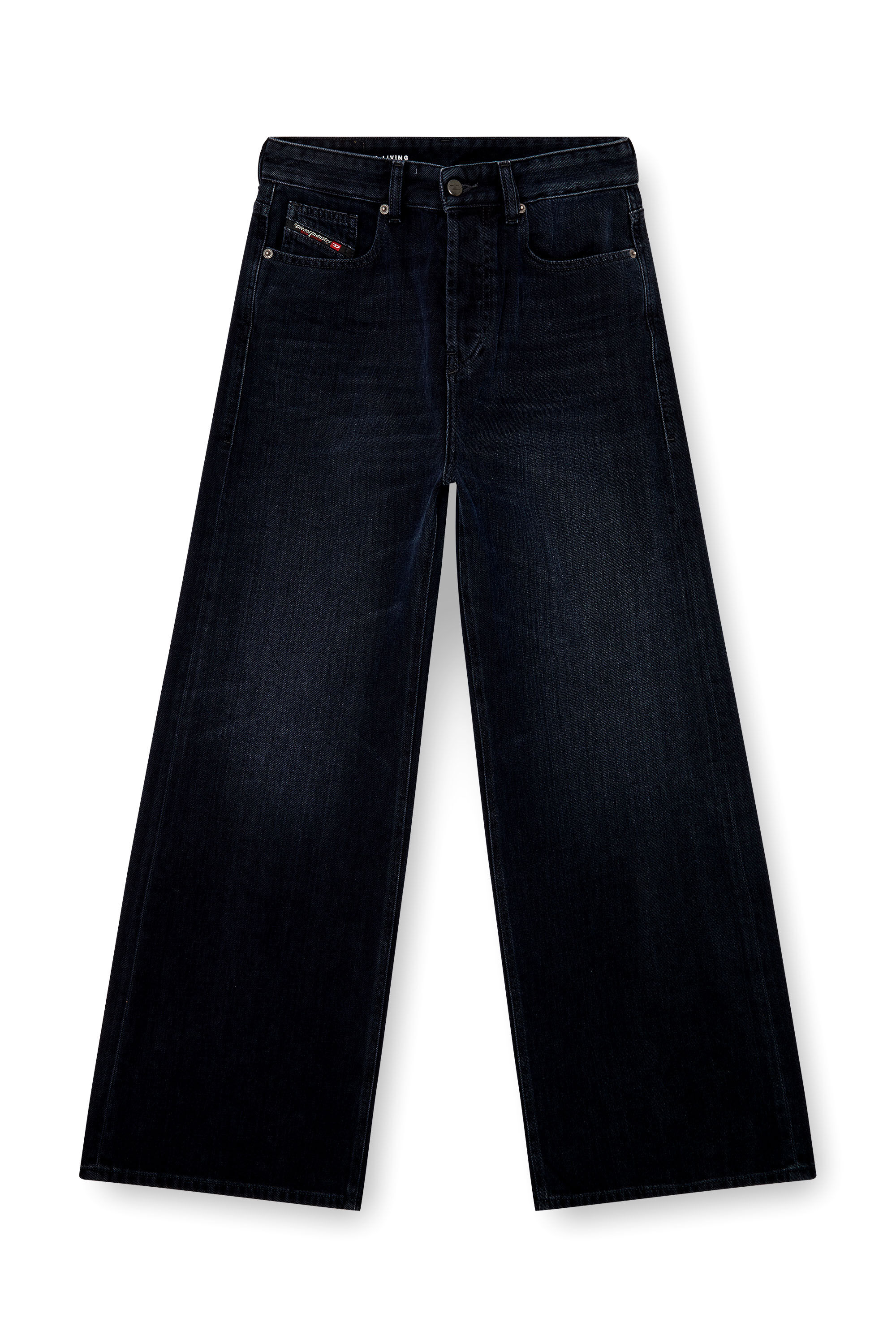 Diesel - Woman's Relaxed Jeans 1996 D-Sire 09L54, Dark Blue - 2