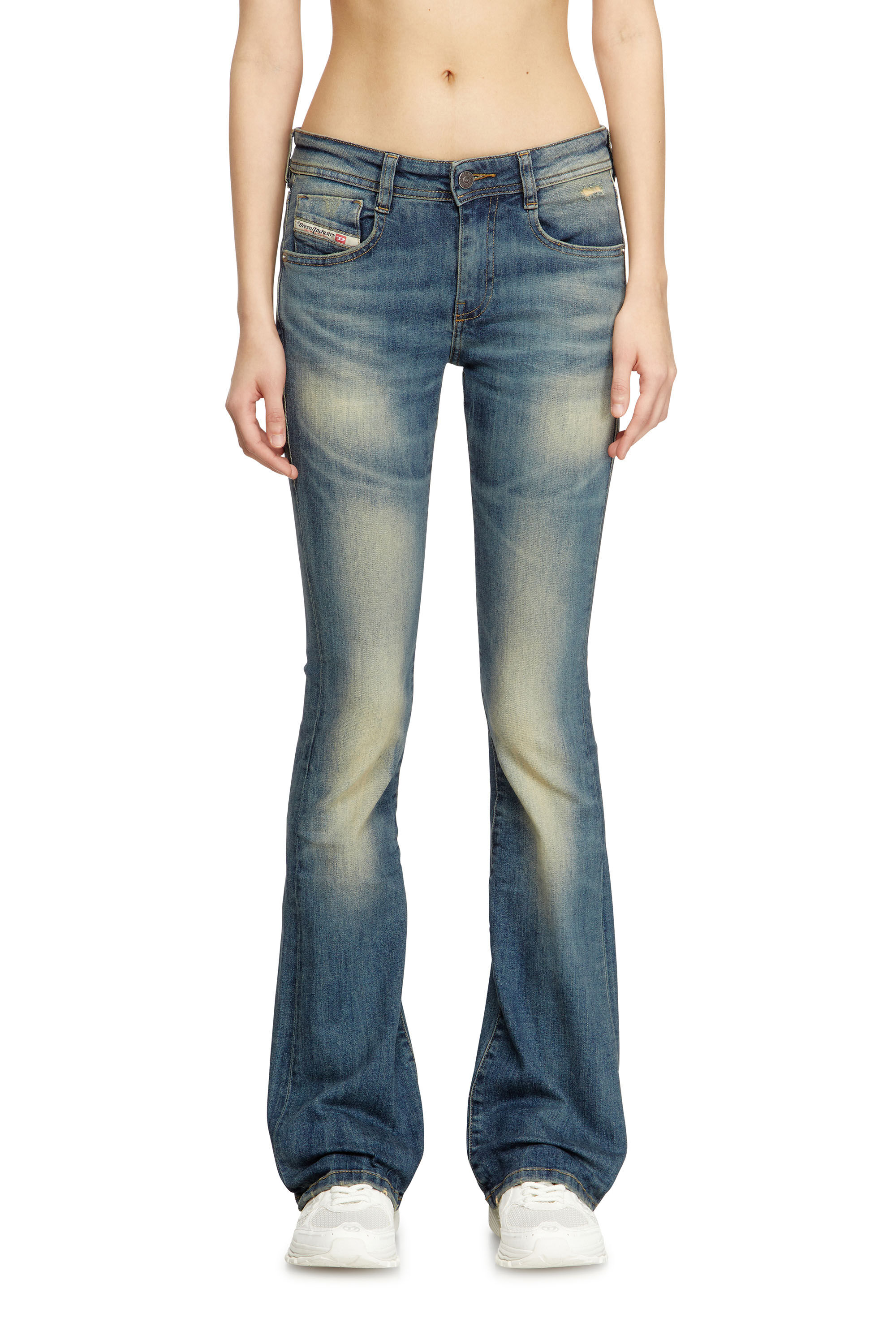 Diesel - Woman's Bootcut Jeans 1969 D-Ebbey 0ADBP, Medium blue - 3