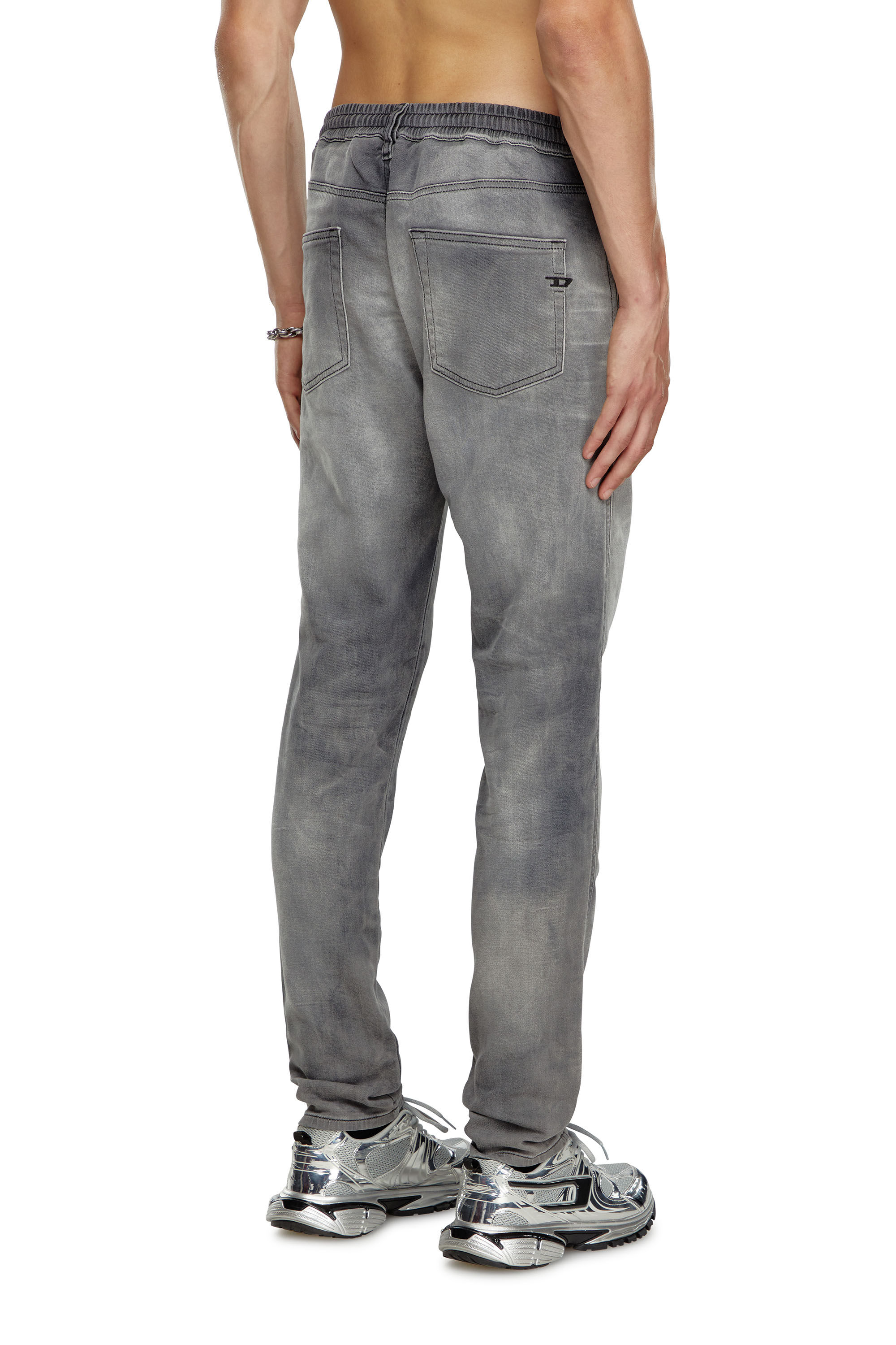 Diesel - Man Slim 2060 D-Strukt Joggjeans® 068LR, Dark grey - Image 4