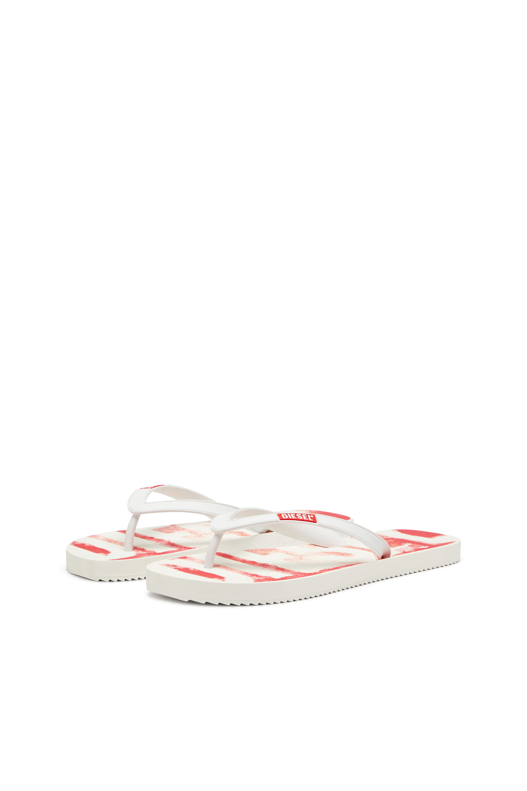 Men's Sa-Rio-Rubber flip-flops with graffiti logo Men's Sa-Rio-Rubber flip-flops with graffiti logo