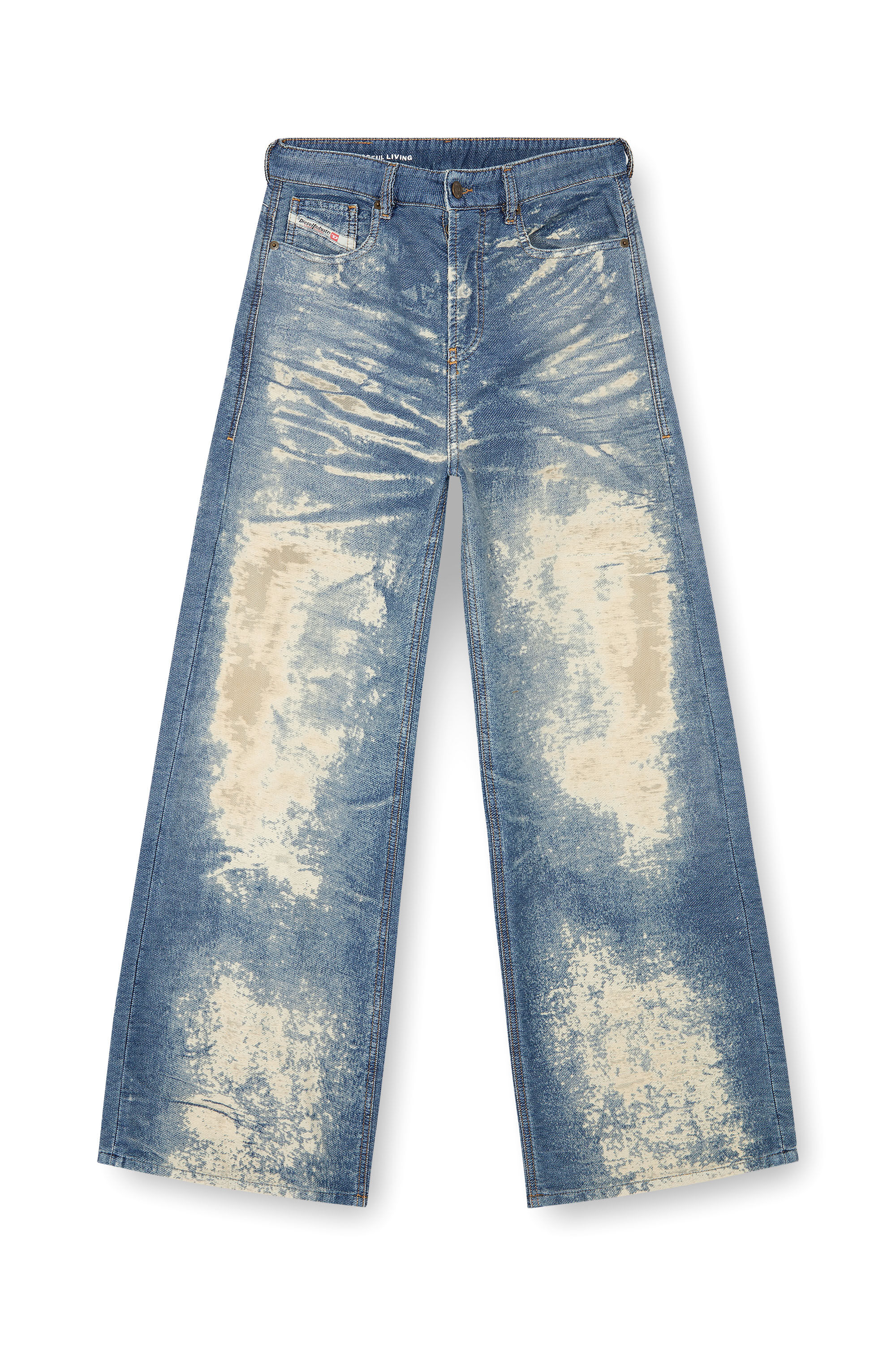 Diesel - Woman's Relaxed Jeans 1996 D-Sire 068RE, Medium blue - 2