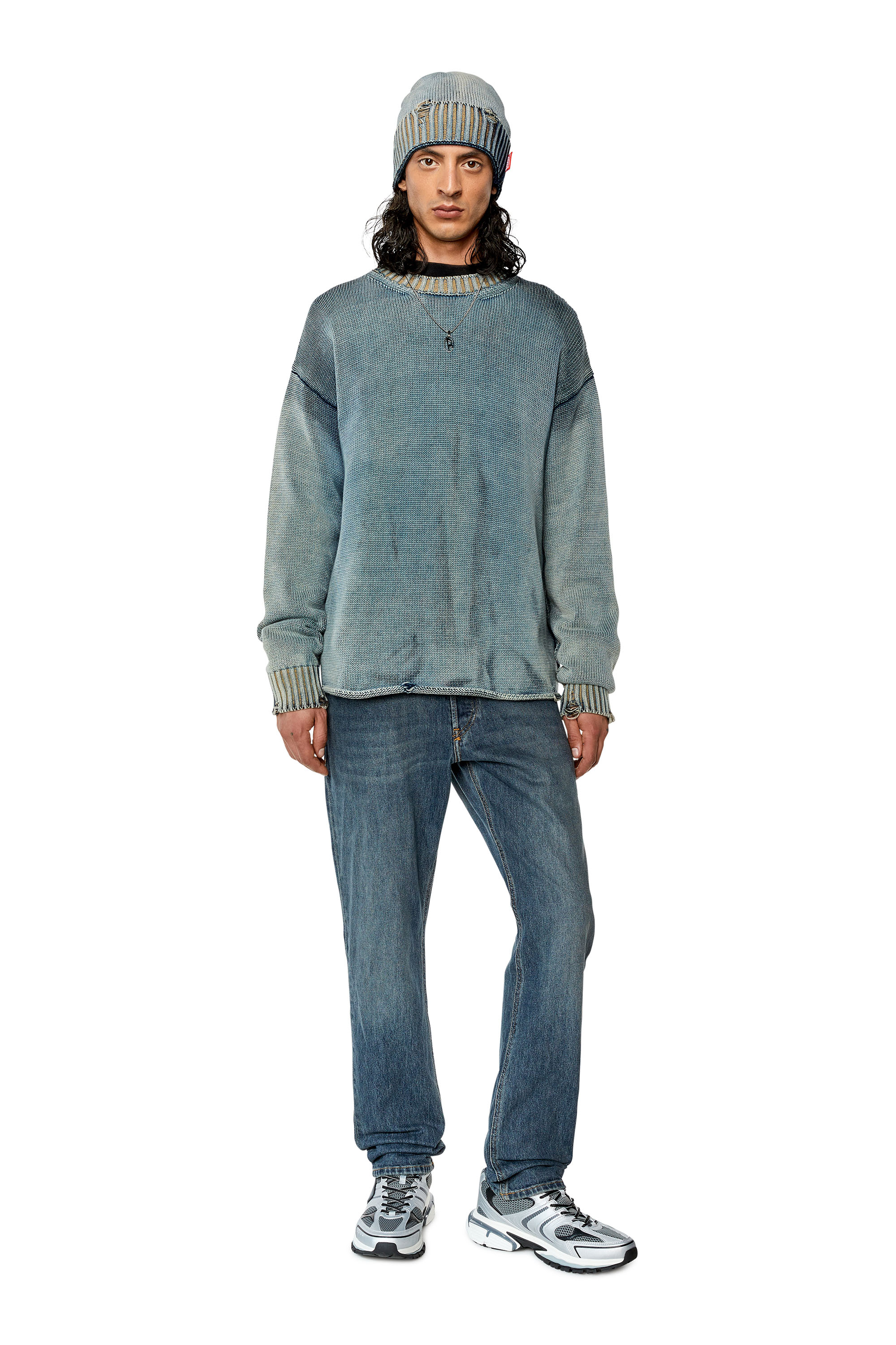 Diesel - Straight Jeans 1995 D-Sark 09F74, Medium blue - Image 4
