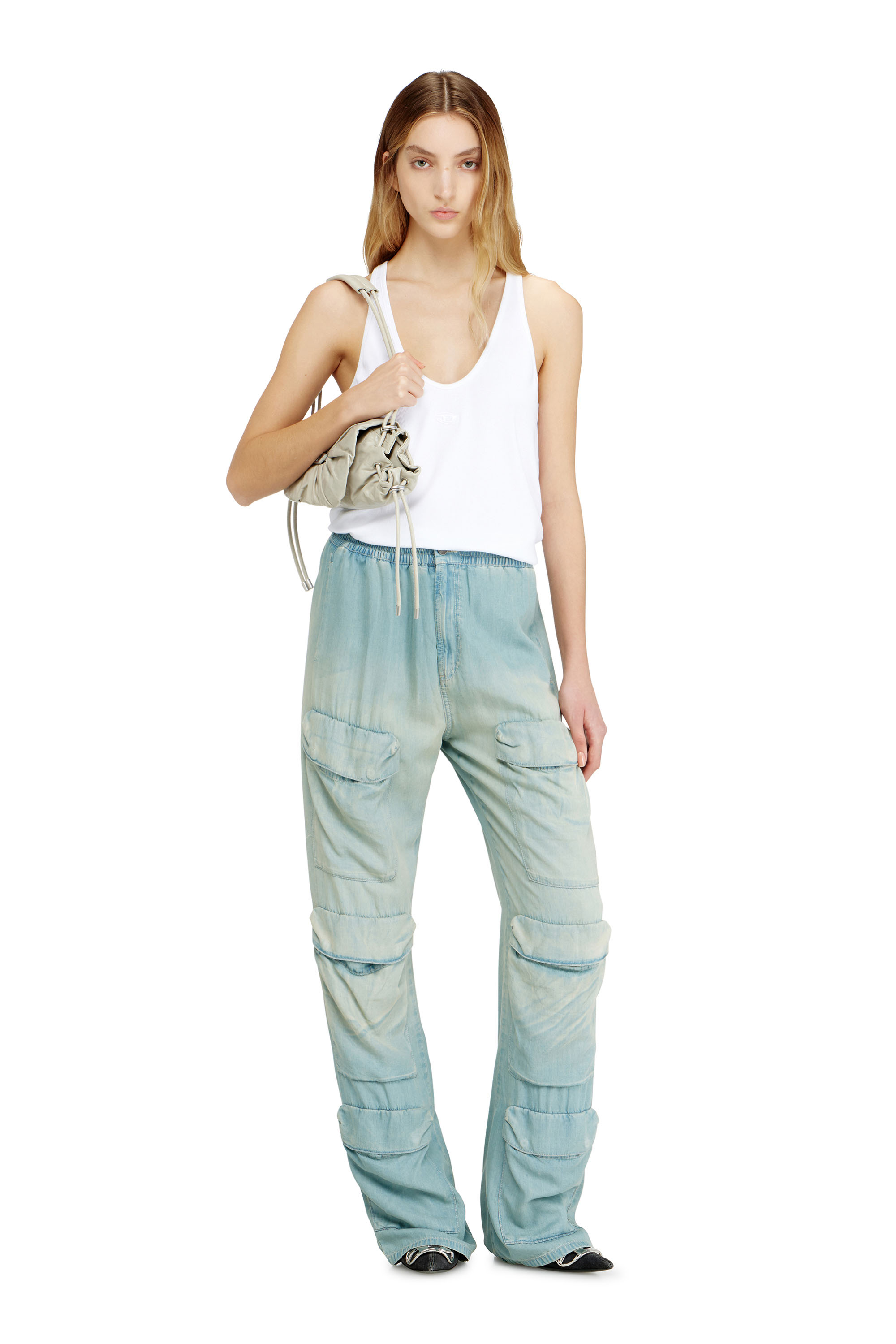 Diesel - Woman's Regular Jeans D-Pocky 0ADCF, null - 2