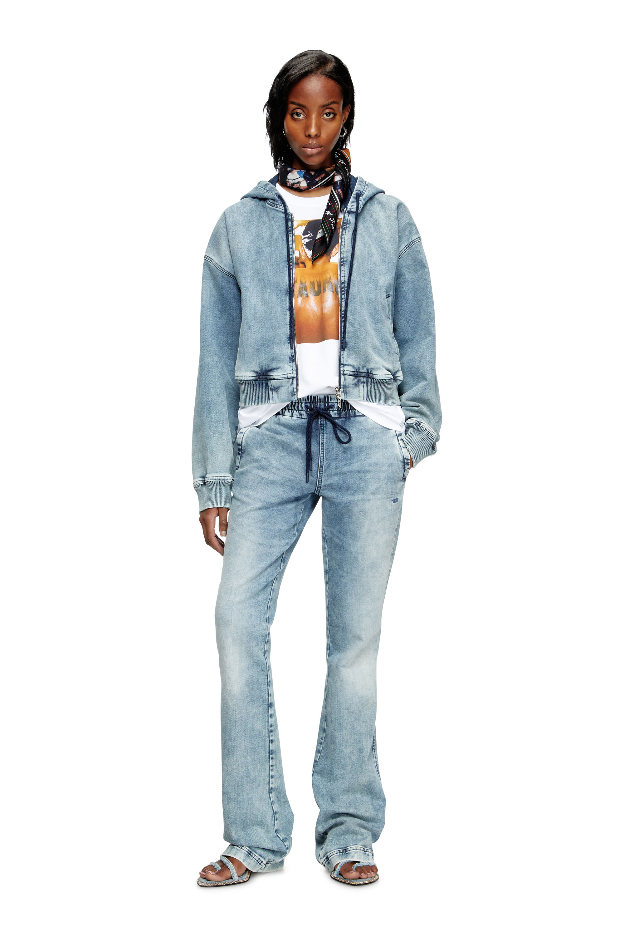 Diesel - PR-T-NORM-TOM25-1, Unisex's T-shirt with graphic print in White - 4