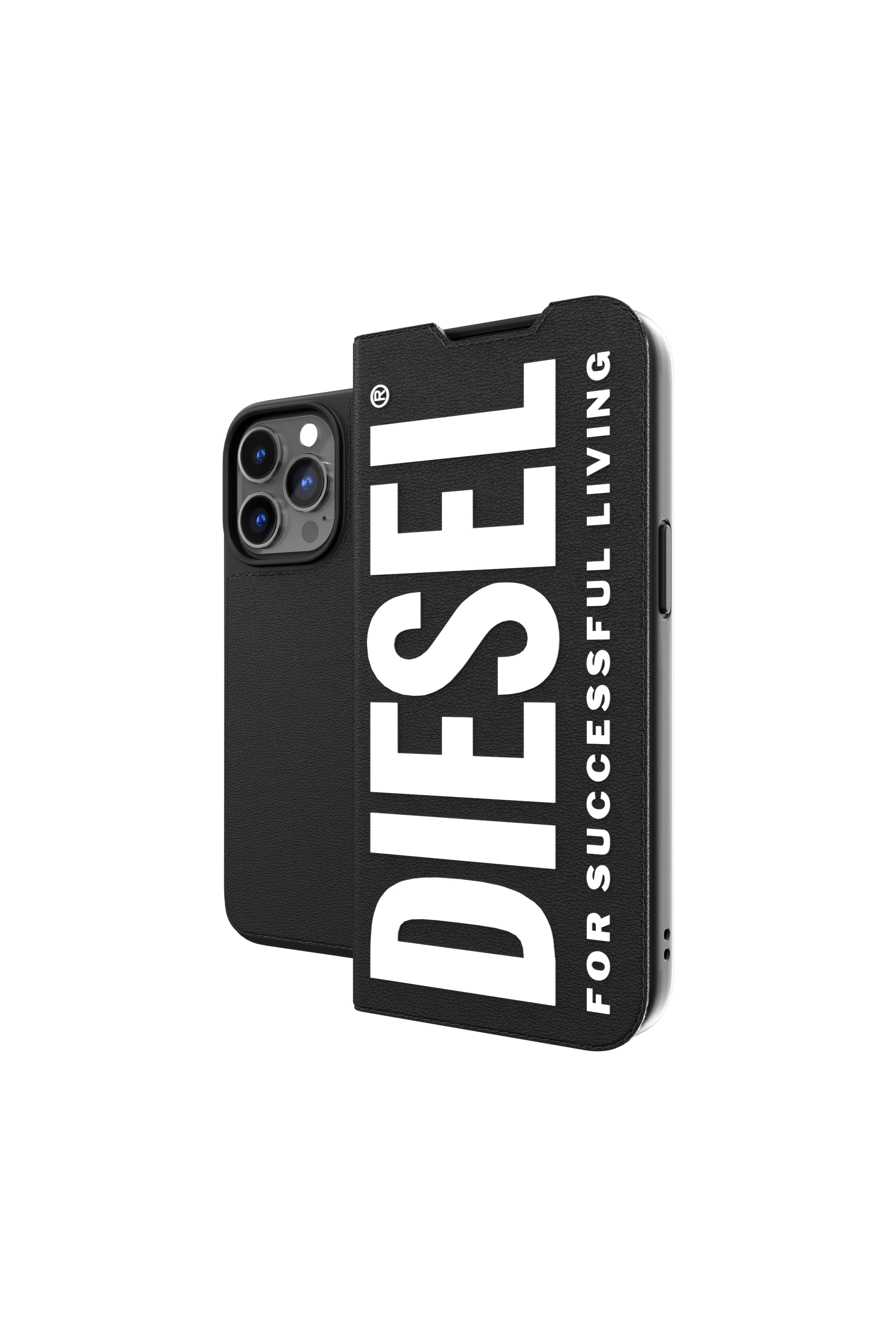 Diesel - 48274 BOOKLET CASE, Black - Image 1