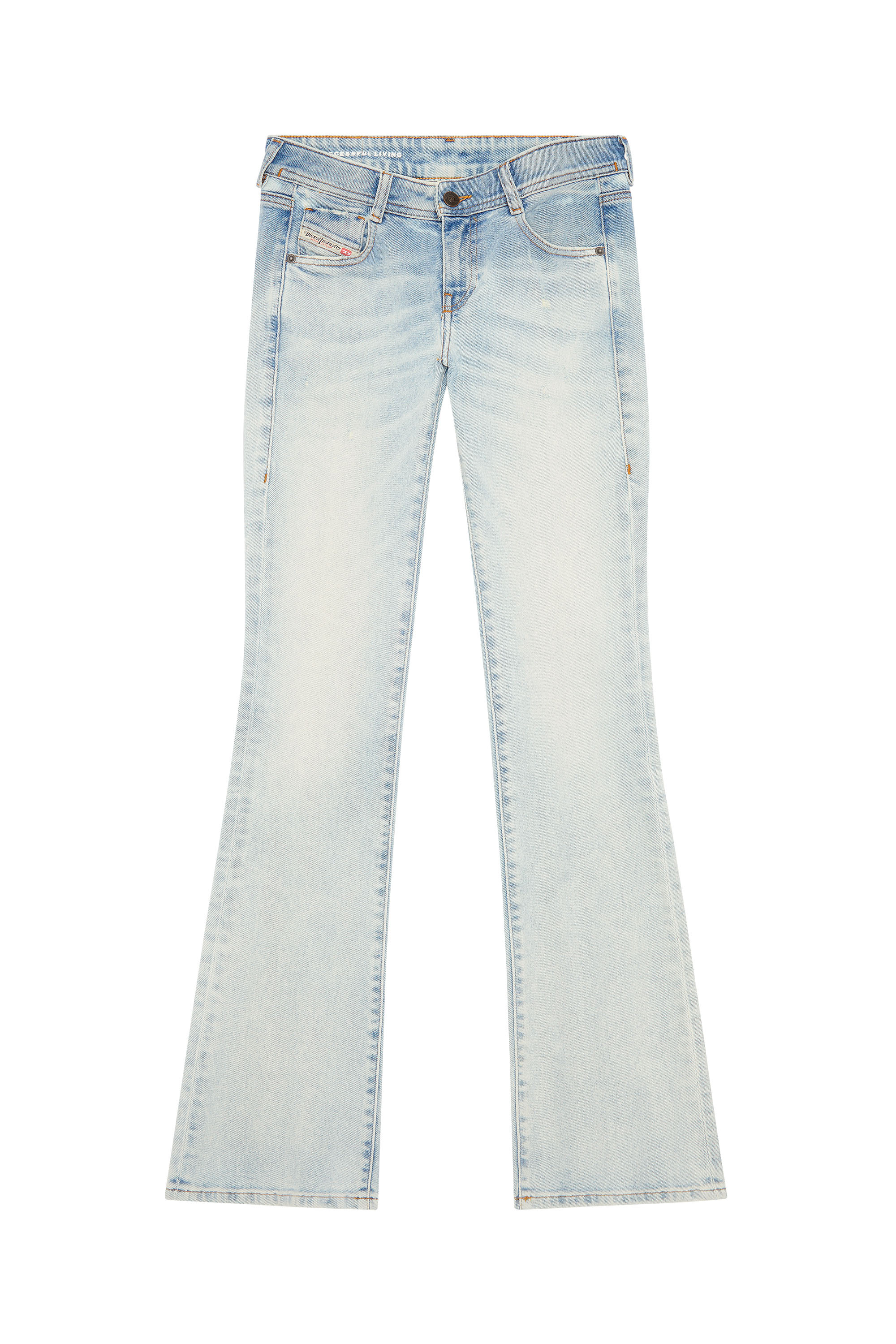 Diesel - Woman Bootcut and Flare Jeans 1969 D-Ebbey 09H73, Light Blue - Image 6