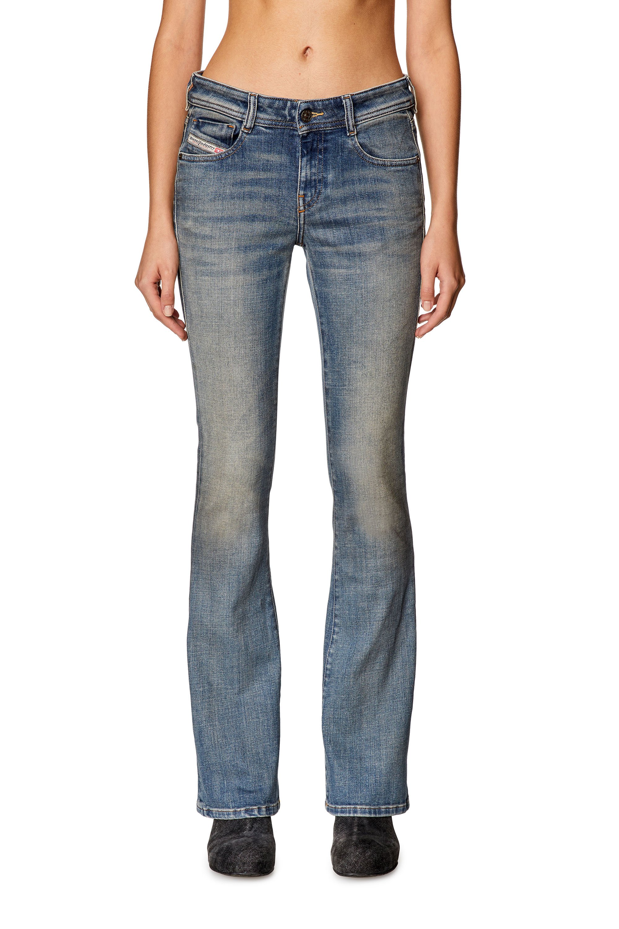 Diesel - Woman Bootcut and Flare Jeans 1969 D-Ebbey 09H69, Dark Blue - Image 1