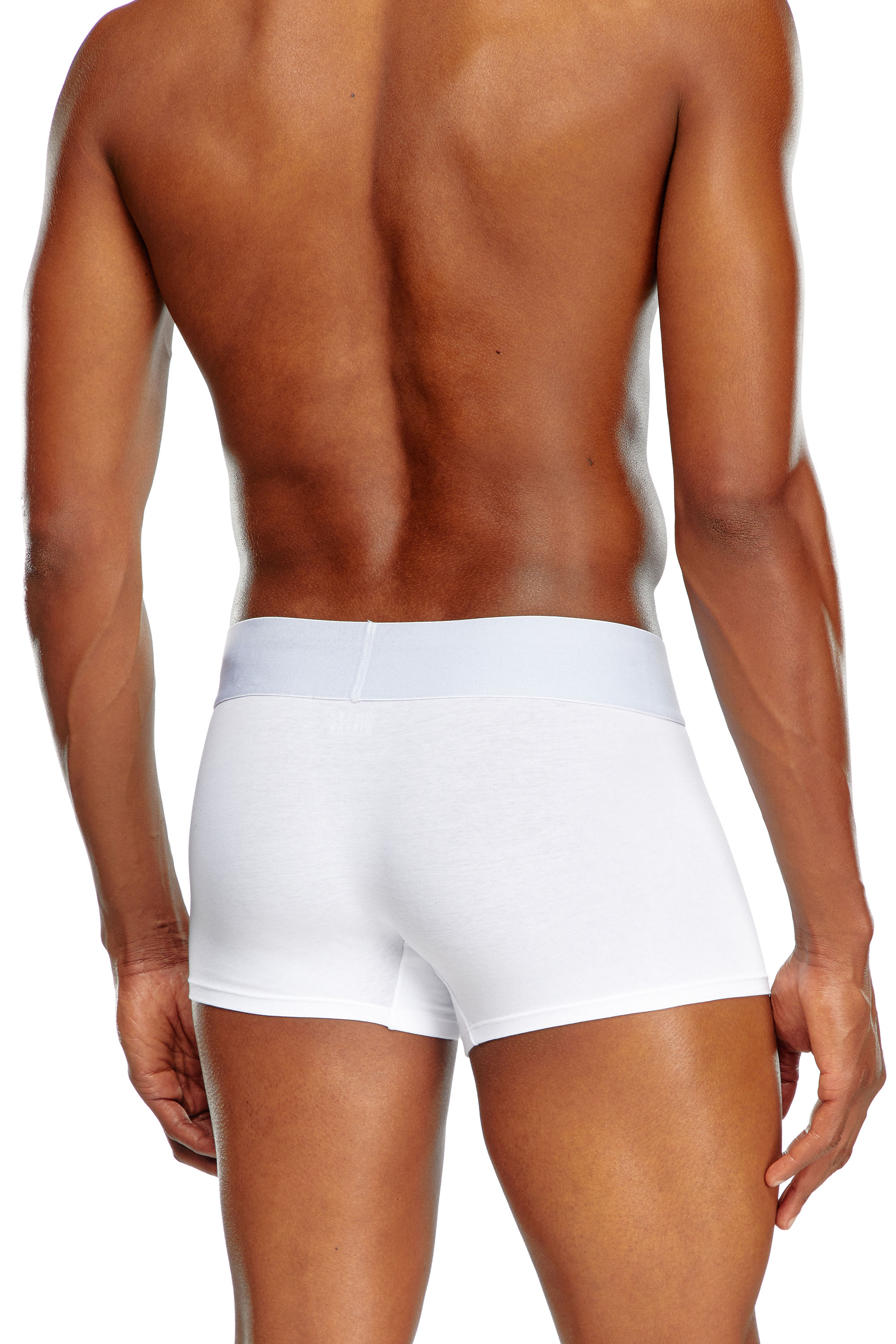 Diesel - UMBX-DAMIENTHREEPACK-5.5EL, Man's Three-pack boxer briefs in stretch cotton in Black/White - 4