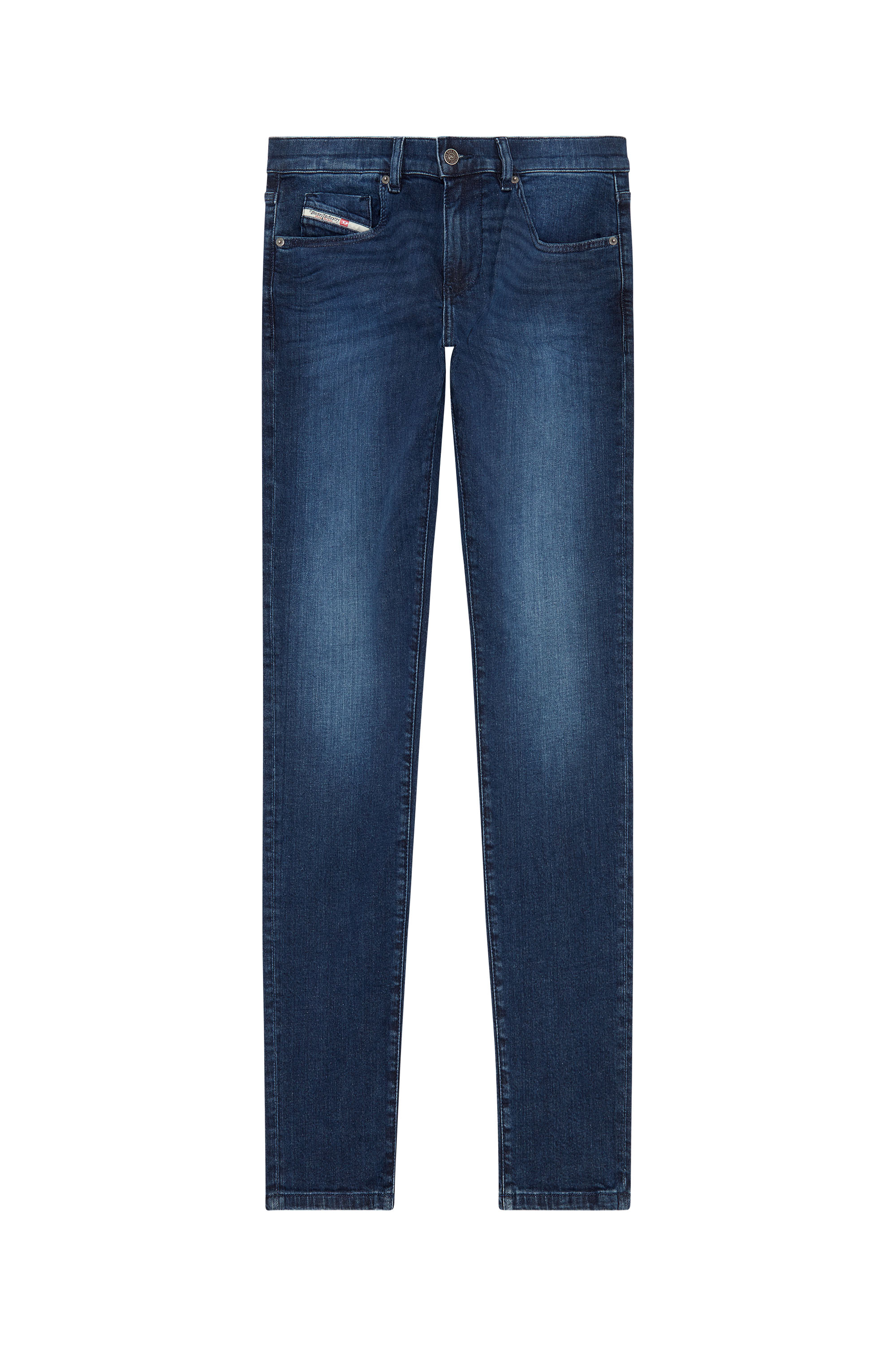 Diesel - Slim Jeans 2019 D-Strukt 0CNAA, Dark Blue - Image 3