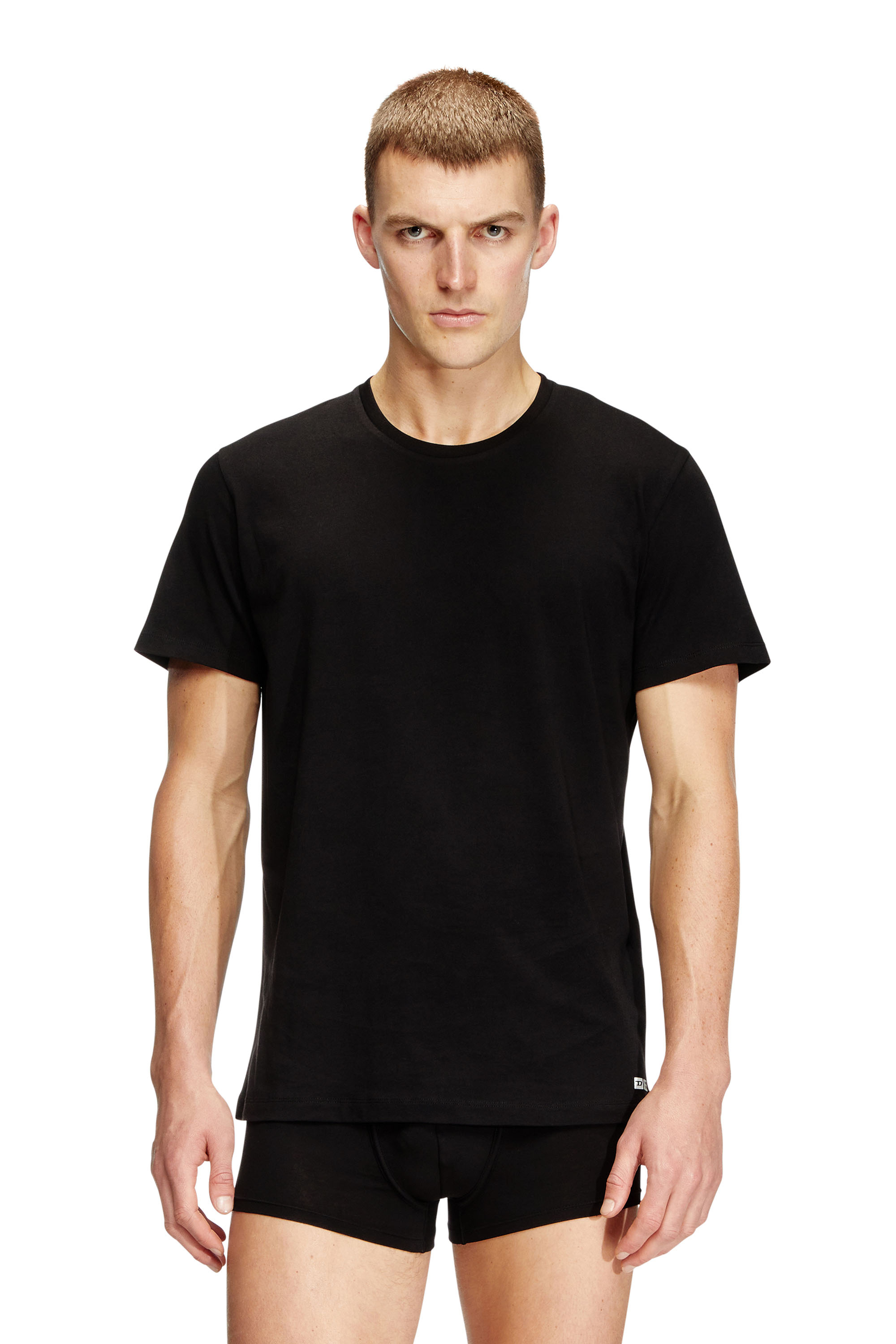 Diesel - RANDAL-D-BOX-3PACK, Man's Three-pack of T-shirts in Black - 2