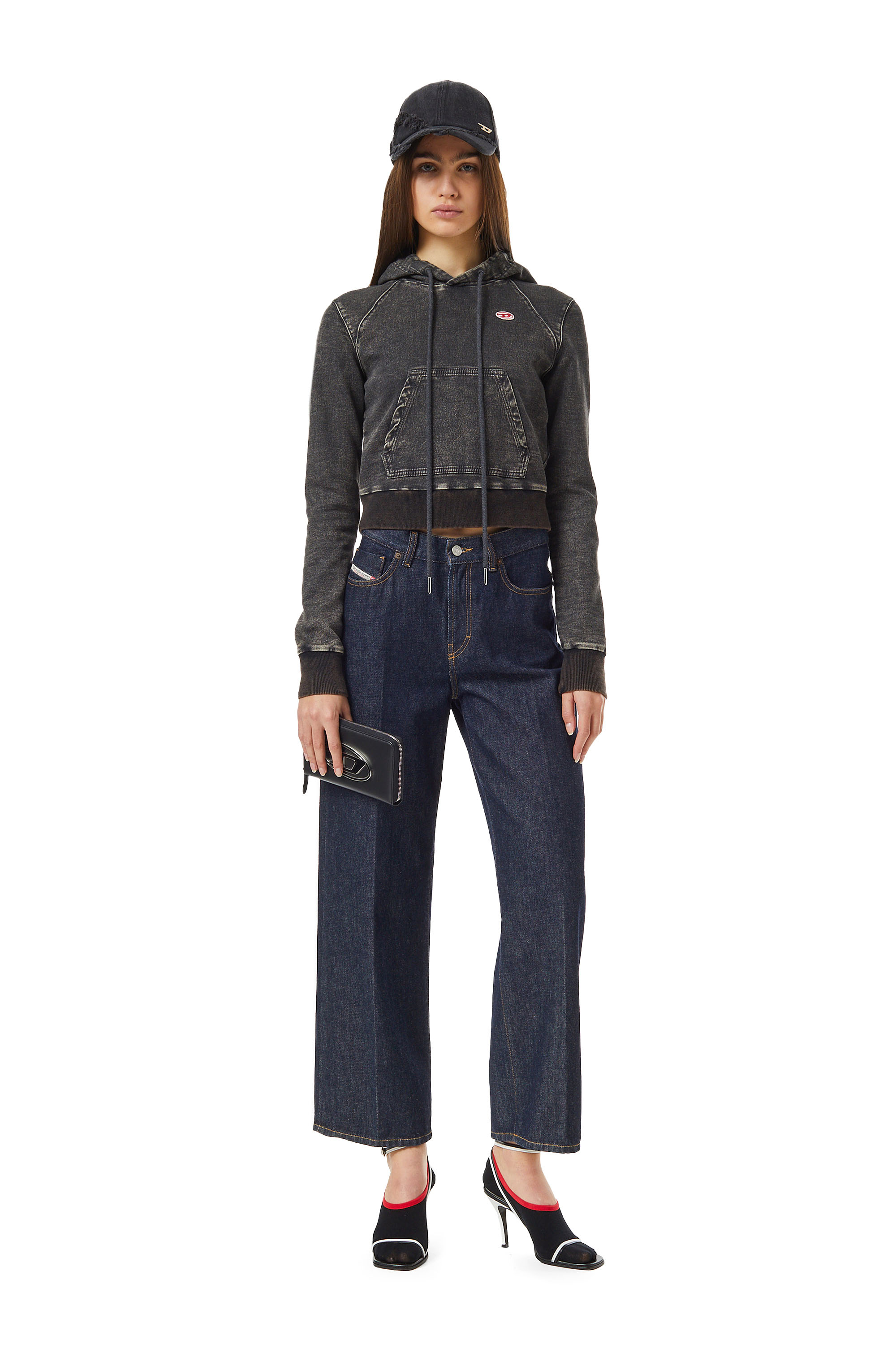 Diesel - Bootcut and Flare Jeans 2000 Widee Z9C02, Dark Blue - Image 5