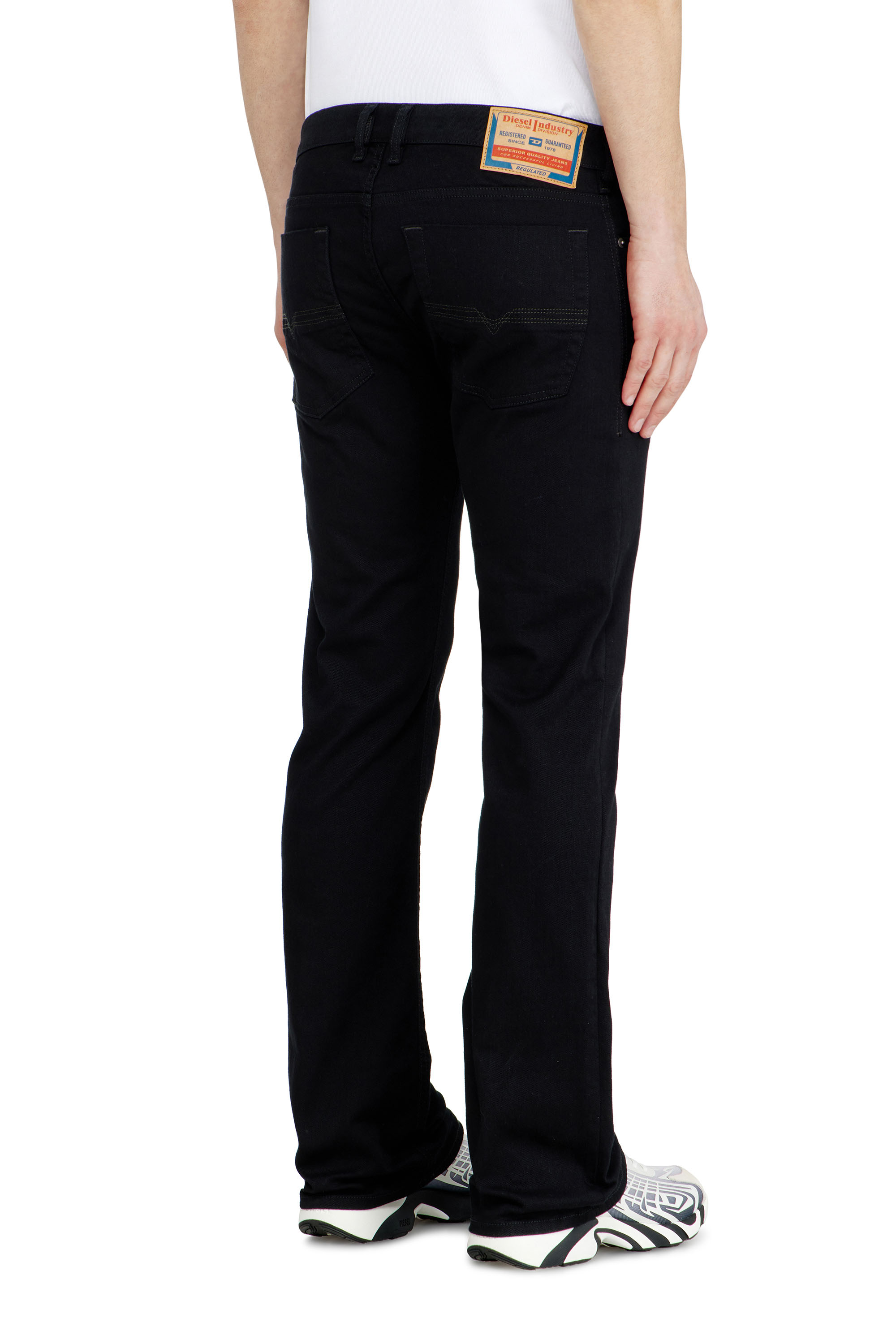 Diesel - Man's Bootcut Jeans 2007 Zatiny 0688H, Black/Dark grey - 5