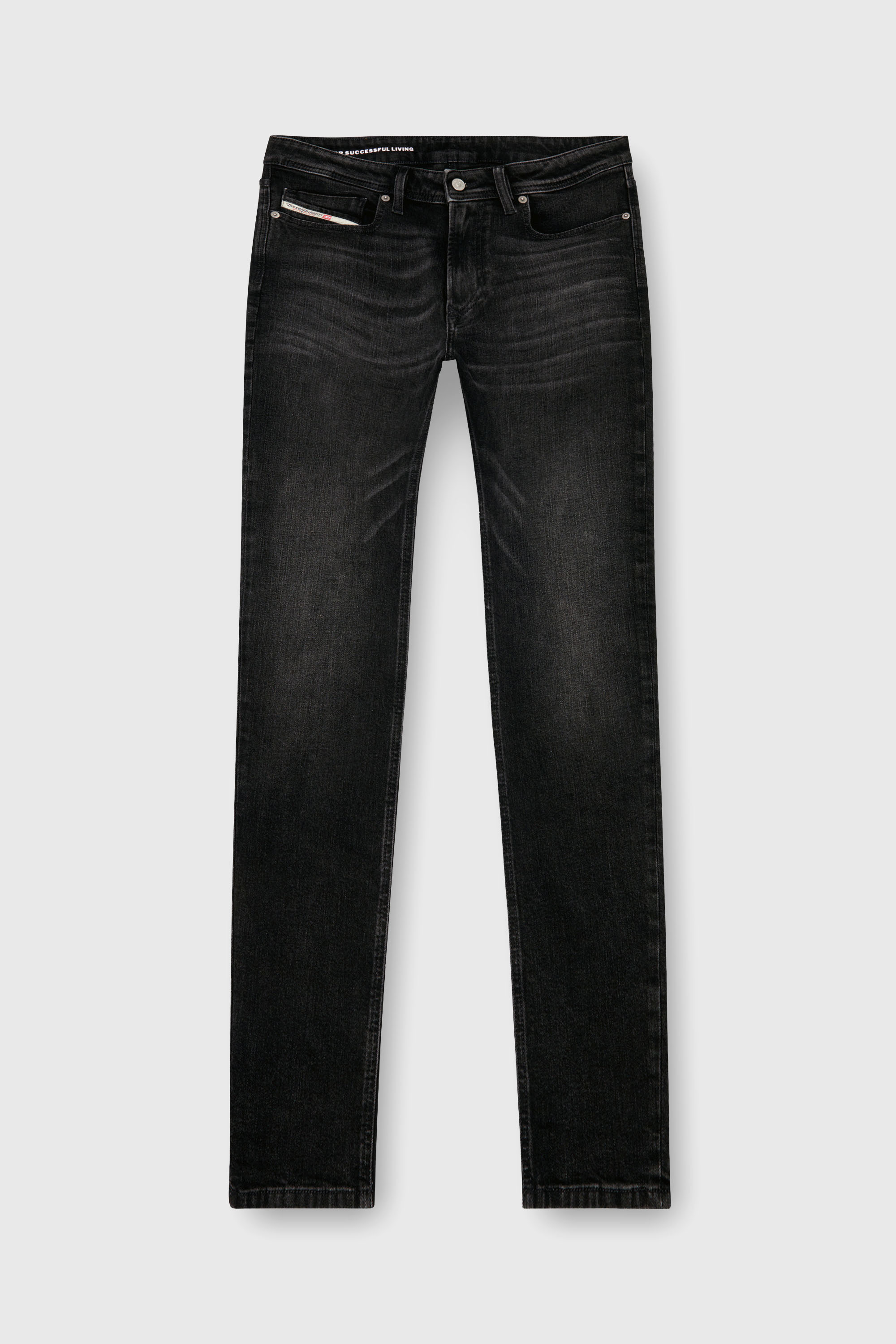 Diesel - Man's Skinny Jeans 1979 Sleenker 0GRDA, Black/Dark grey - 6