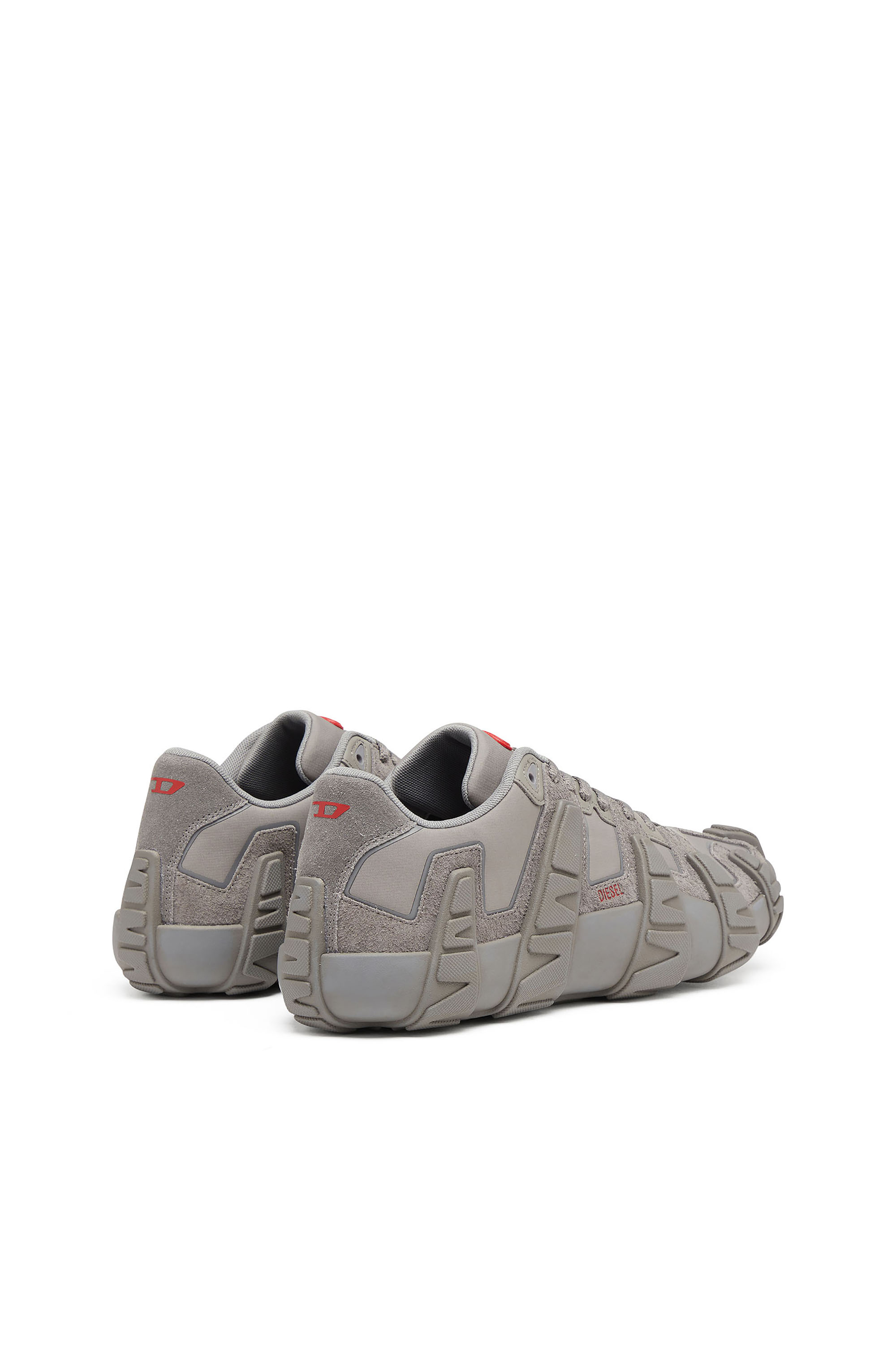 Diesel - S-D-GRIFFE LOW, Man's S-D-Griffe - Nylon sneakers in Grey - 4