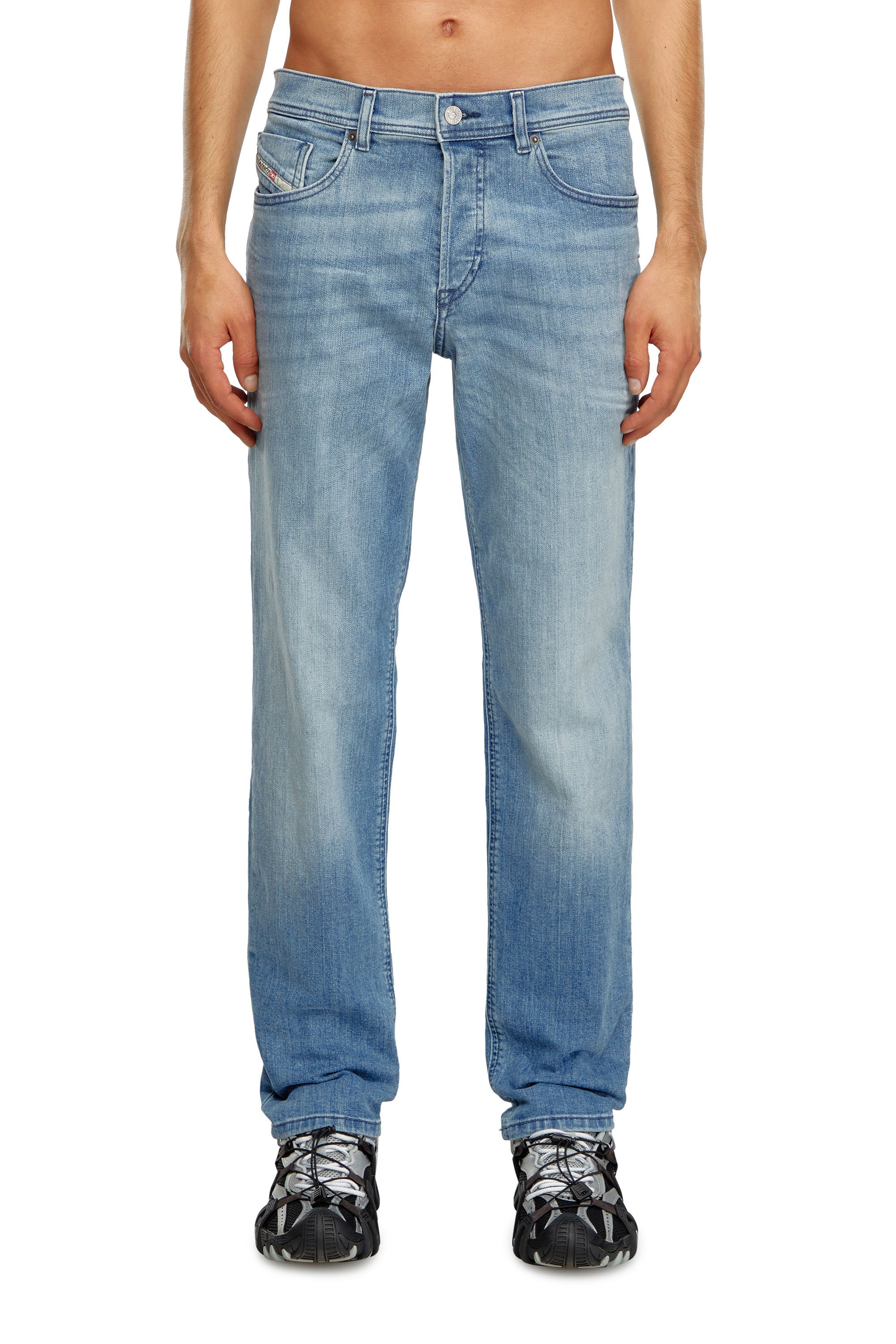 Diesel - Man Tapered Jeans 2023 D-Finitive 0GRDI, Light Blue - Image 2