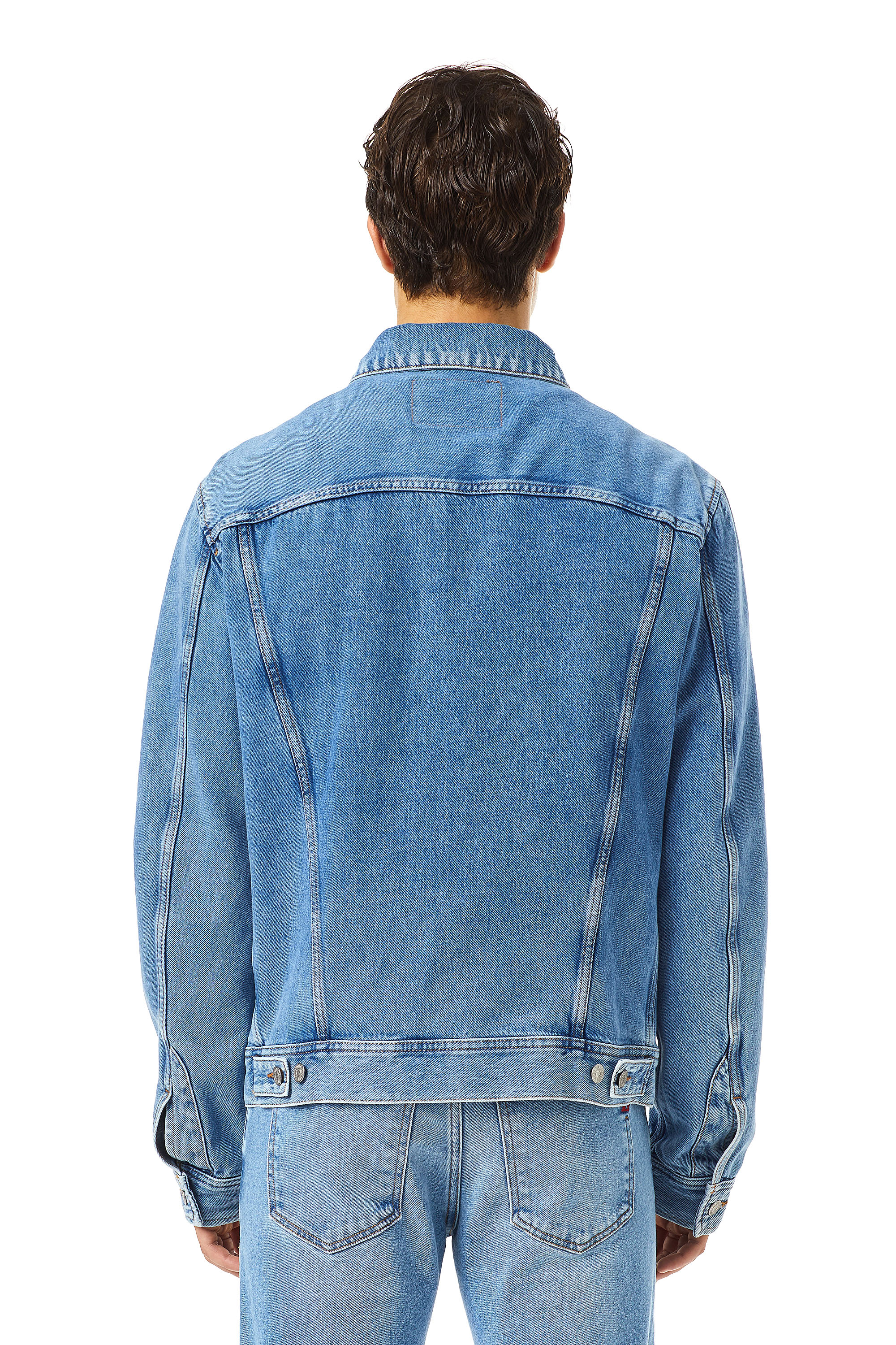 Diesel - D-BARCY TRUCKER JACKET, Medium blue - Image 2