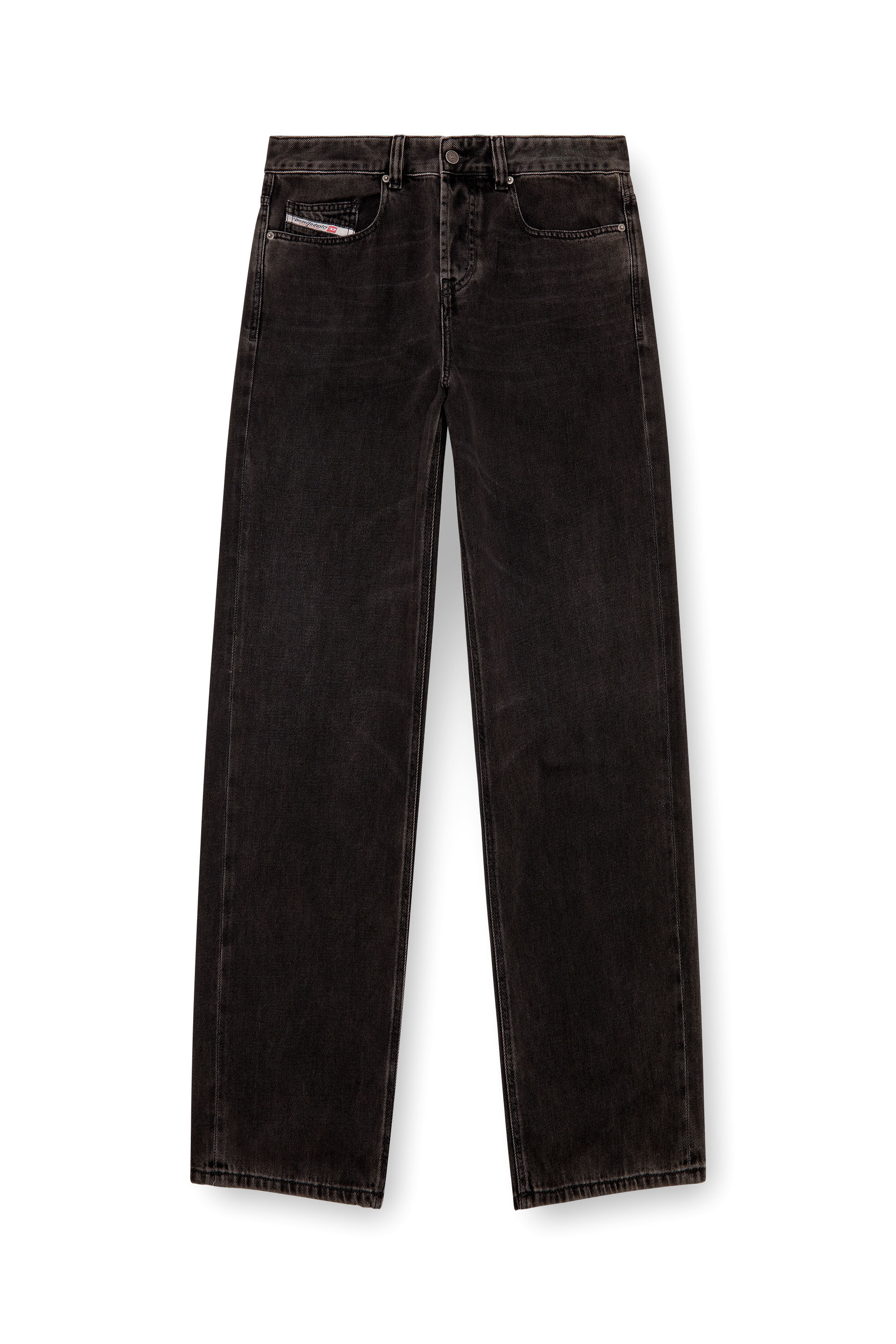 Diesel - Straight Jeans 2001 D-Macro 09I35, Black/Dark grey - Image 5