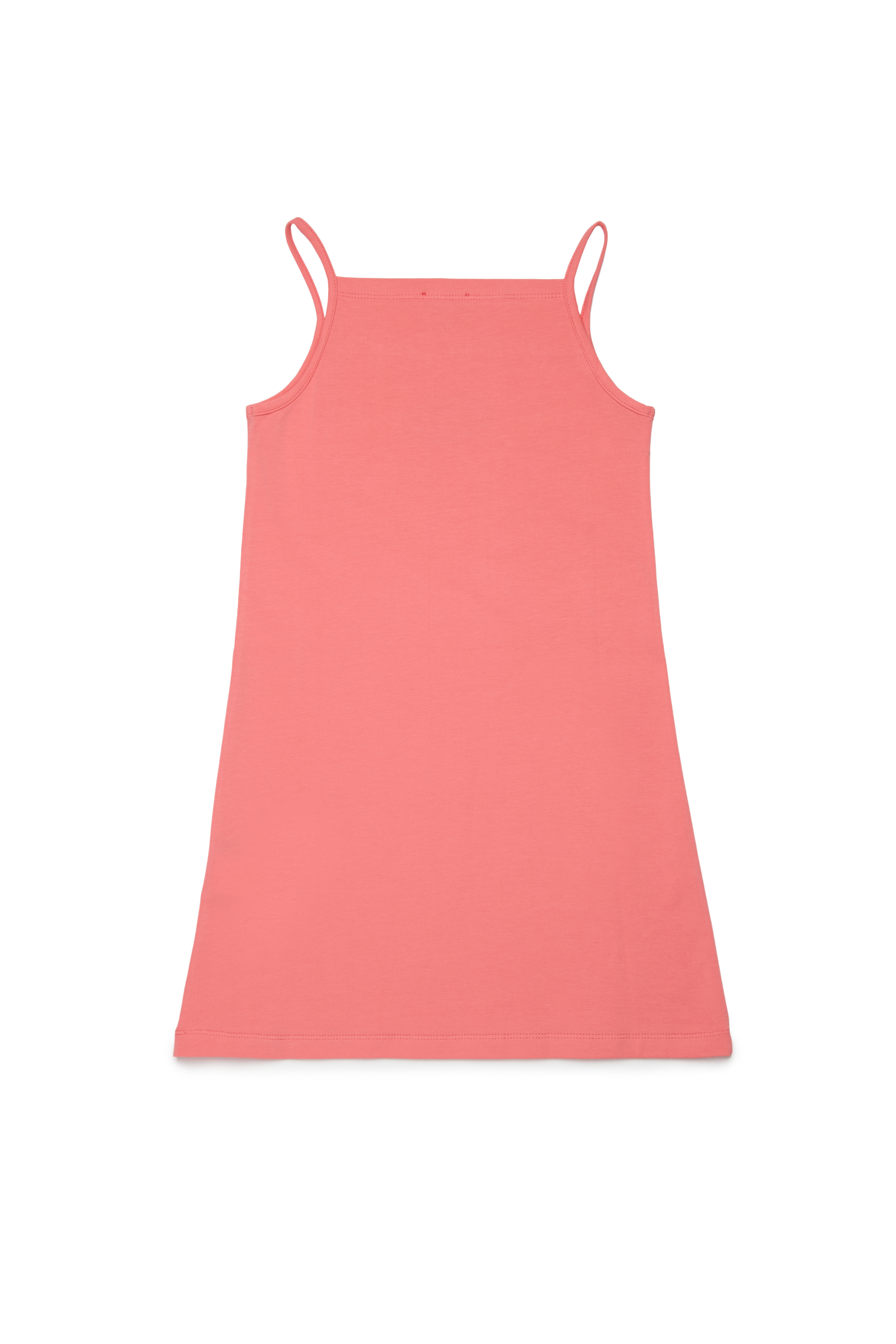 Diesel - DKIPPY, Woman's Cotton tank dress with embroidery in Pink - 2
