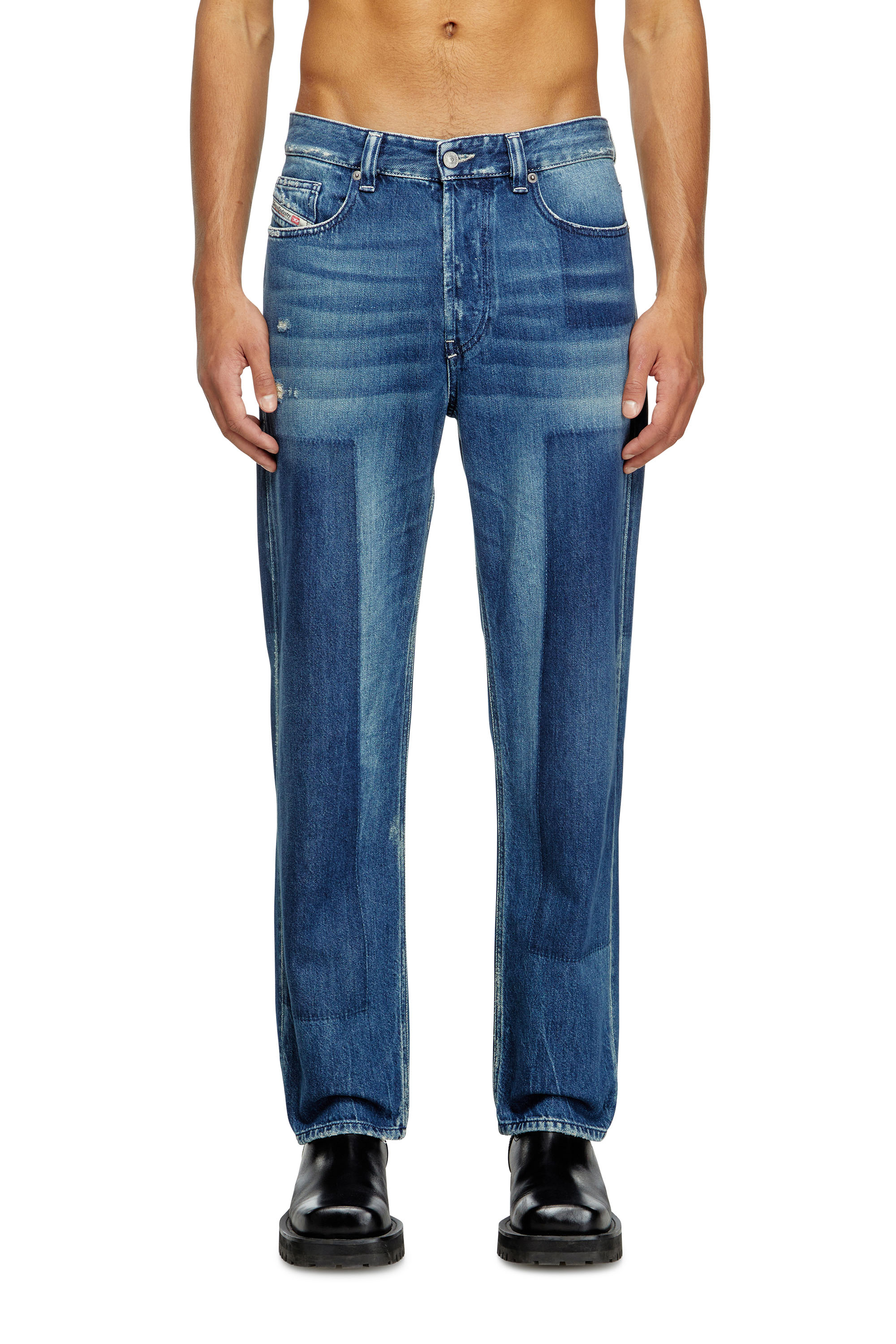 Diesel - Man's Regular Jeans 2024 D-Macs 09M52, Dark Blue - 1