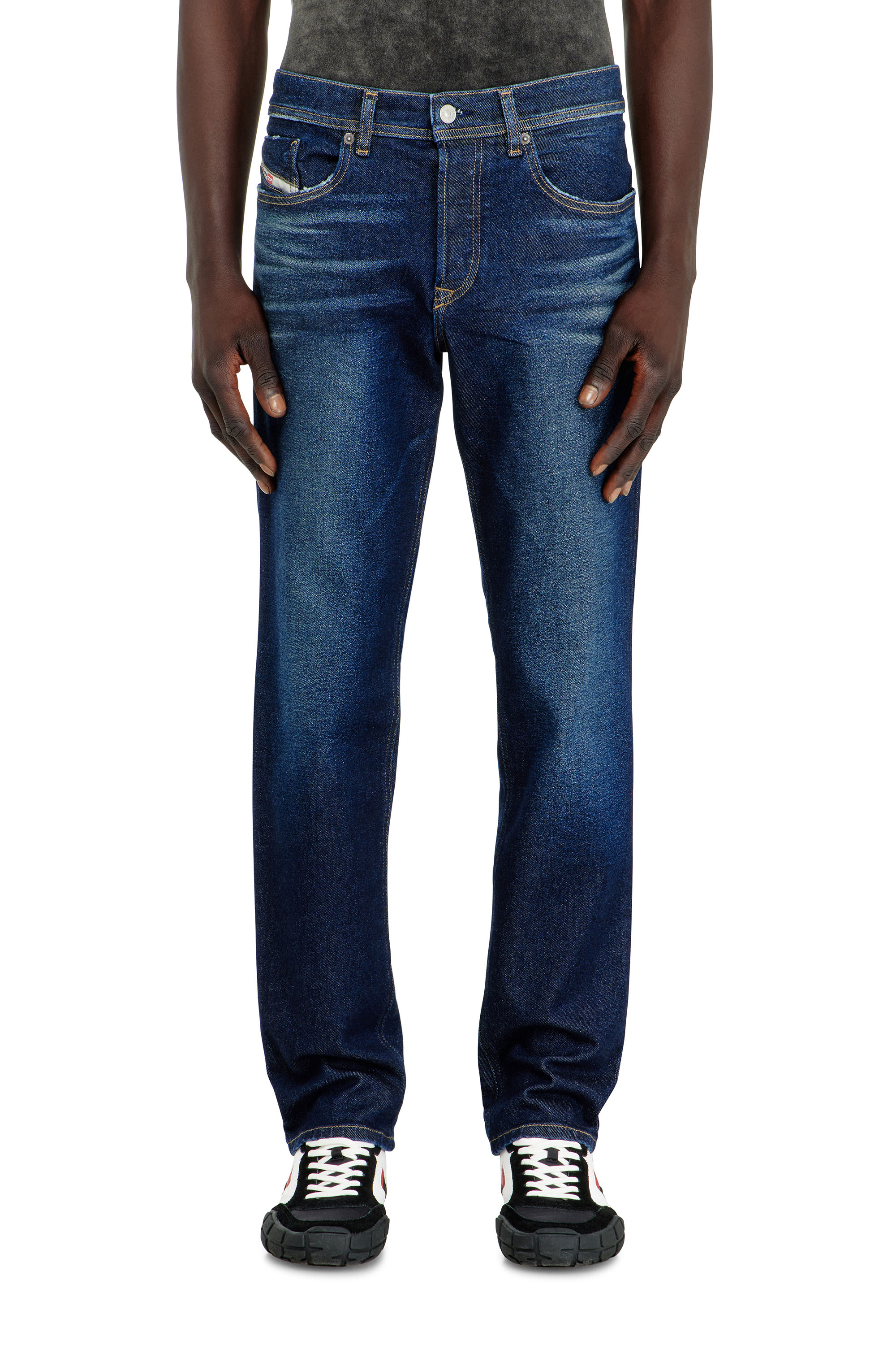Diesel - Man's Regular Jeans 2023 D-Finitive 0KBBV, Dark Blue - 2