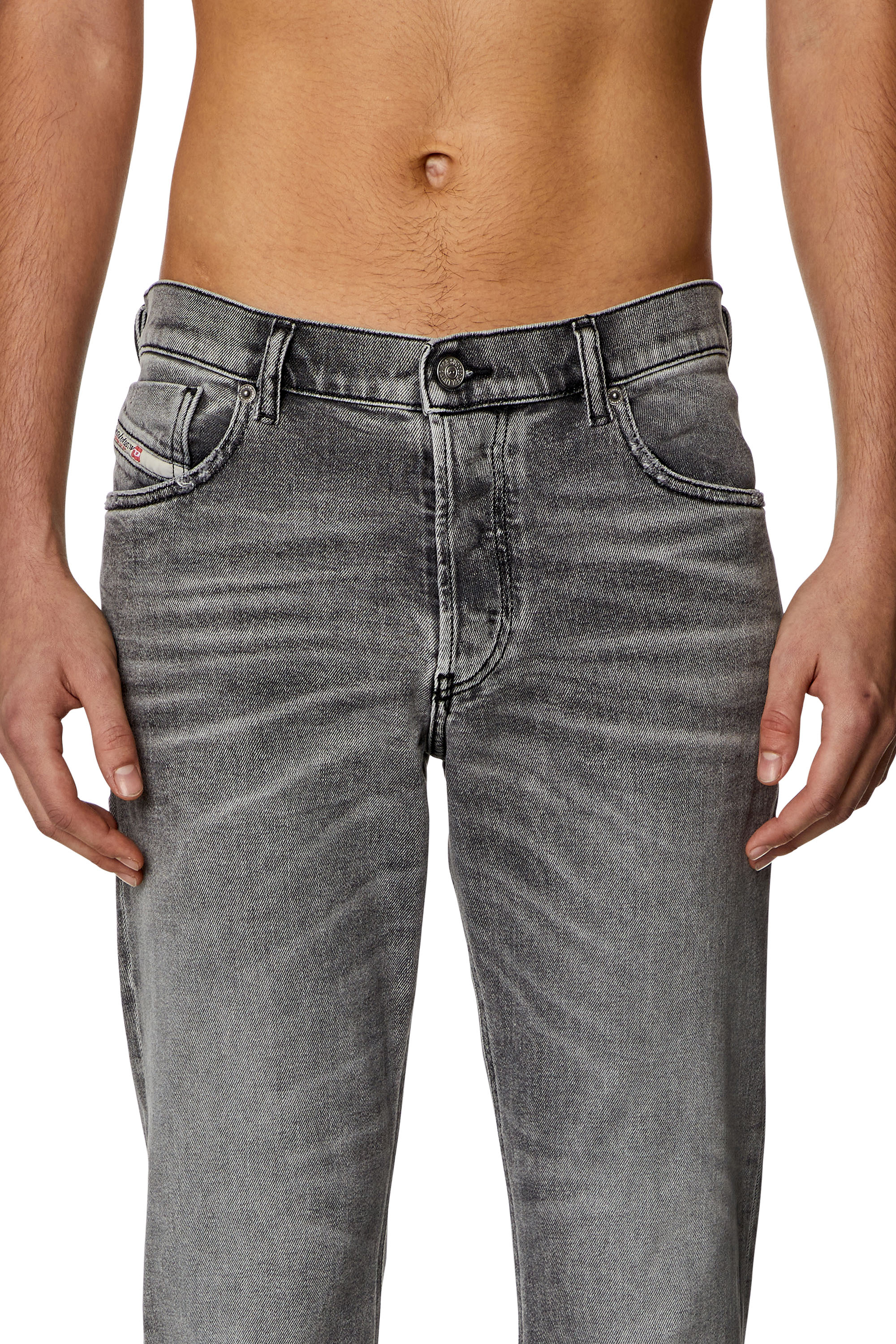 Diesel - Man Straight Jeans 1995 D-Sark 09H47, Grey - Image 4