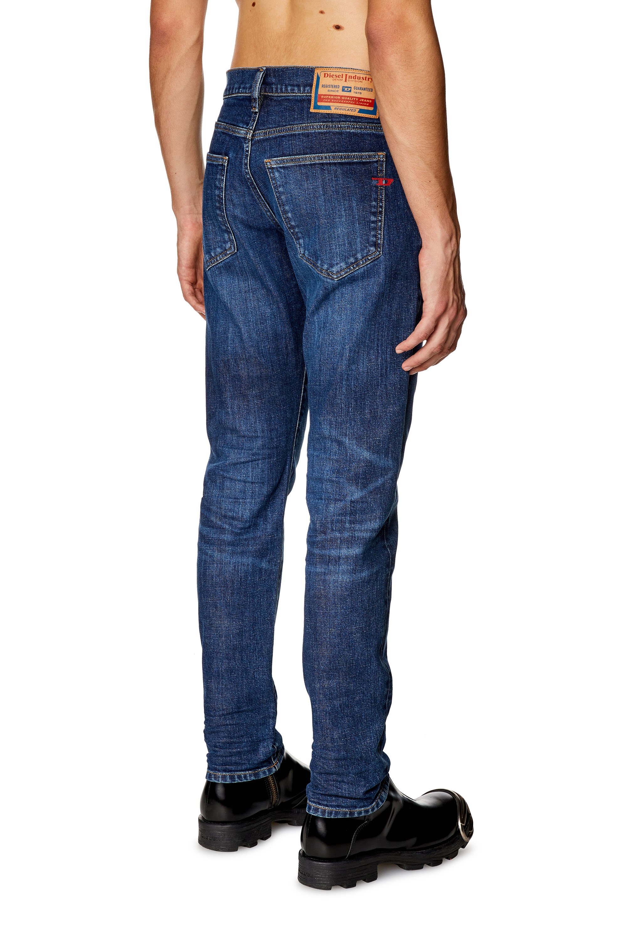 Diesel - Man Slim Jeans 2019 D-Strukt 0PFAZ, Dark Blue - Image 4