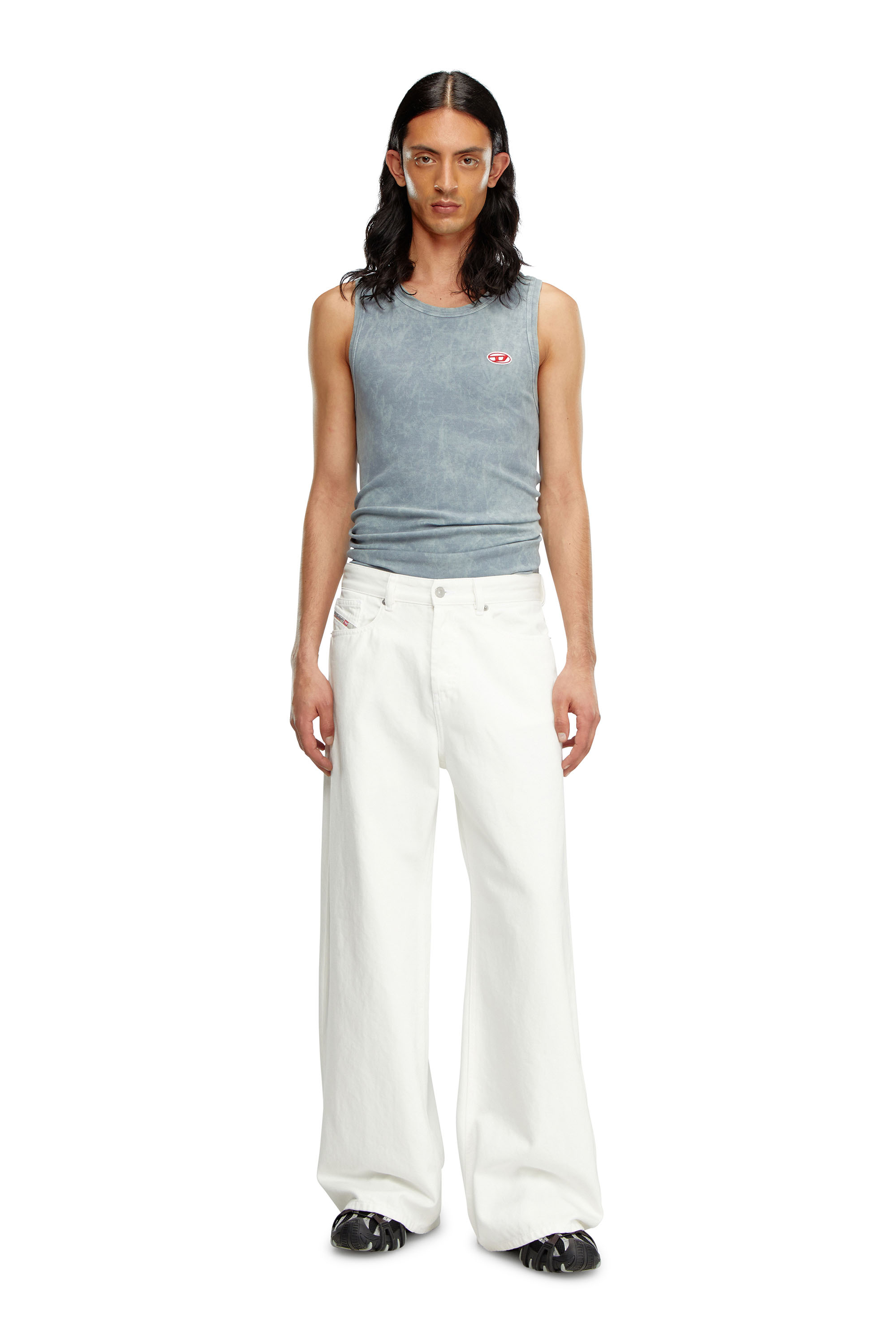 Relaxed Jeans 1996 D-Sire 09I41, White Diesel - Woman's Relaxed Jeans 1996 D-Sire 09I41, White - 7