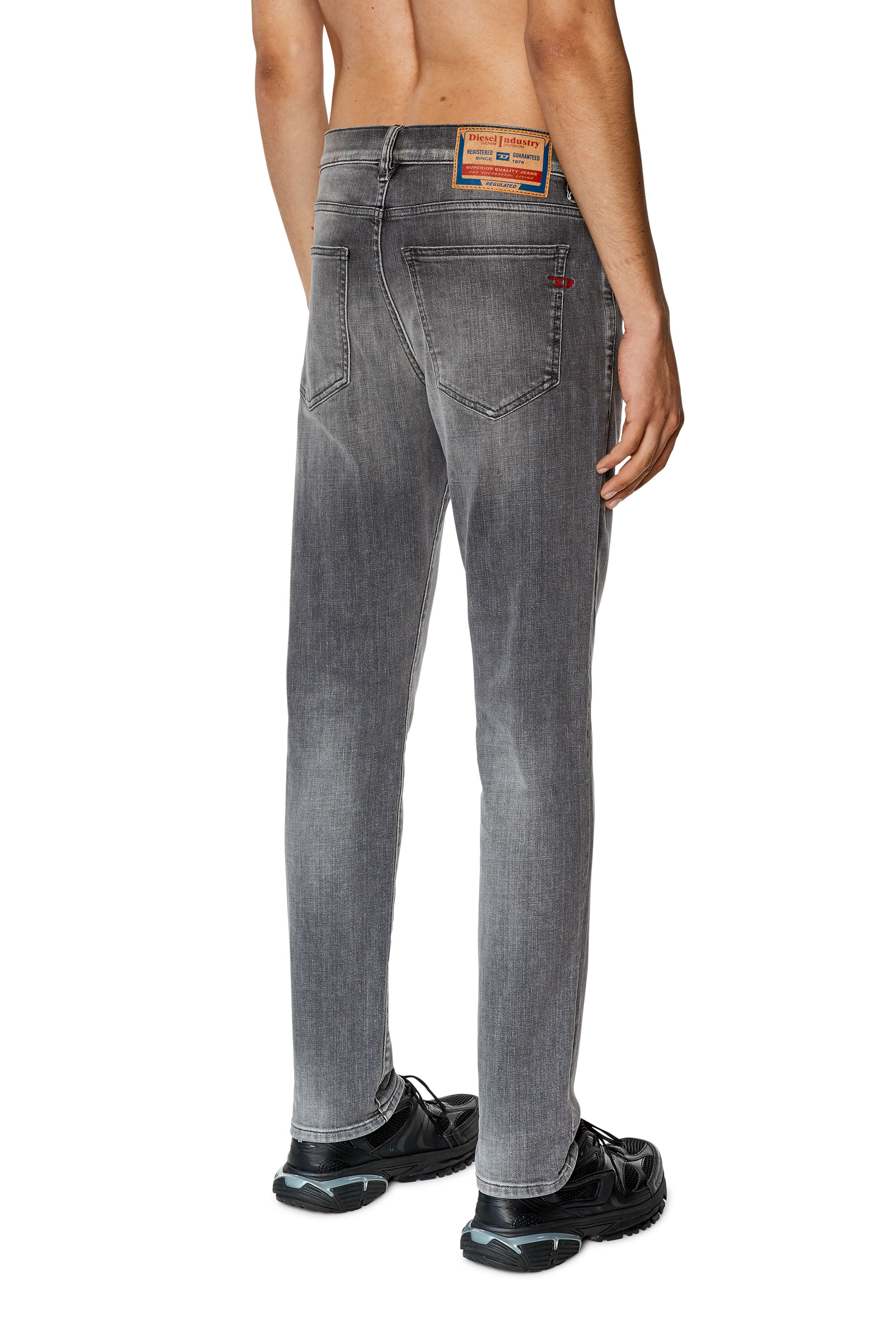 Diesel - Slim Jeans 2019 D-Strukt 09F91, Grey - Image 2