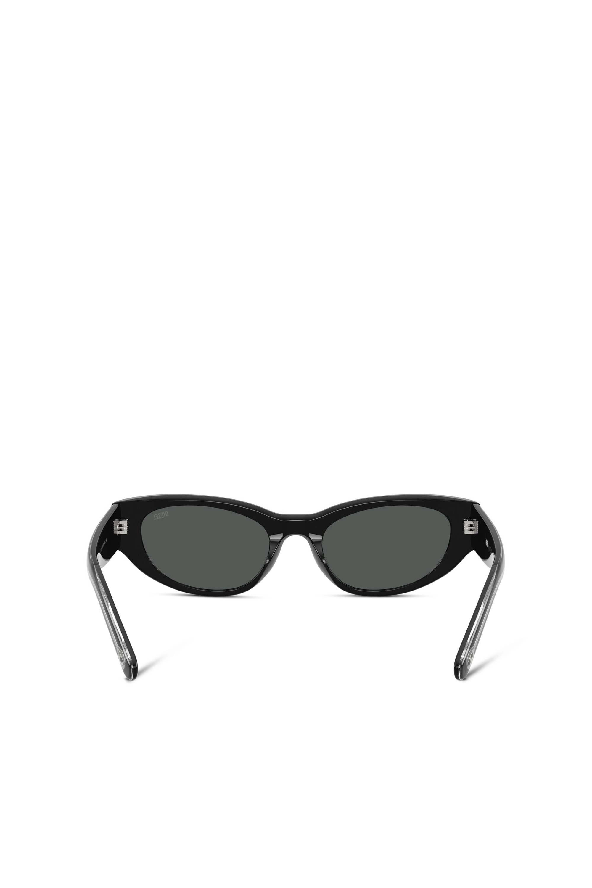 Diesel - 0DL2010U, Unisex's Cat-eye style sunglasses in Black - 3