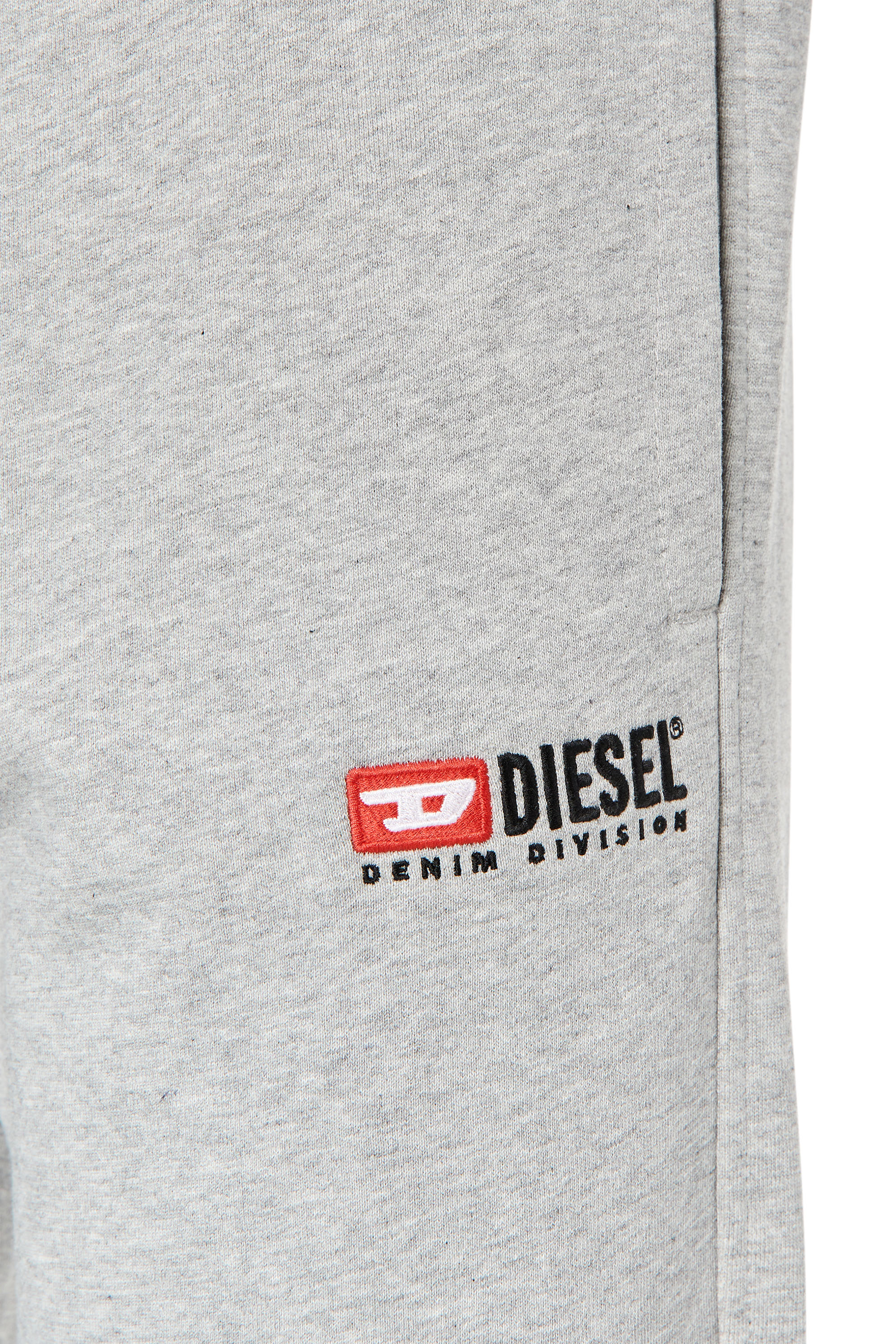 Diesel - P-TARY-DIV, Man Track pants with embroidered logo in Grey - Image 4