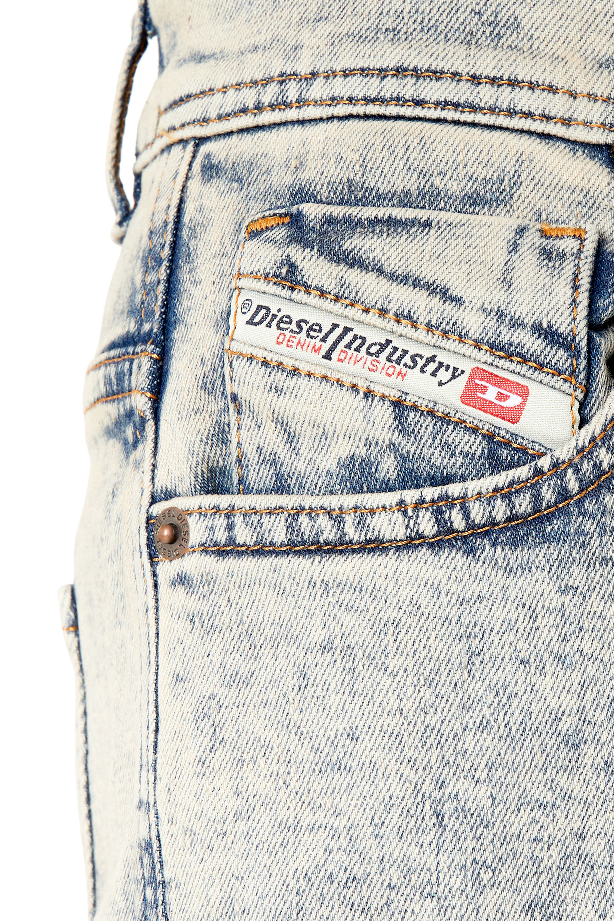 Diesel - Straight Jeans 1956 D-Tulip 09F12, Medium blue - Image 4