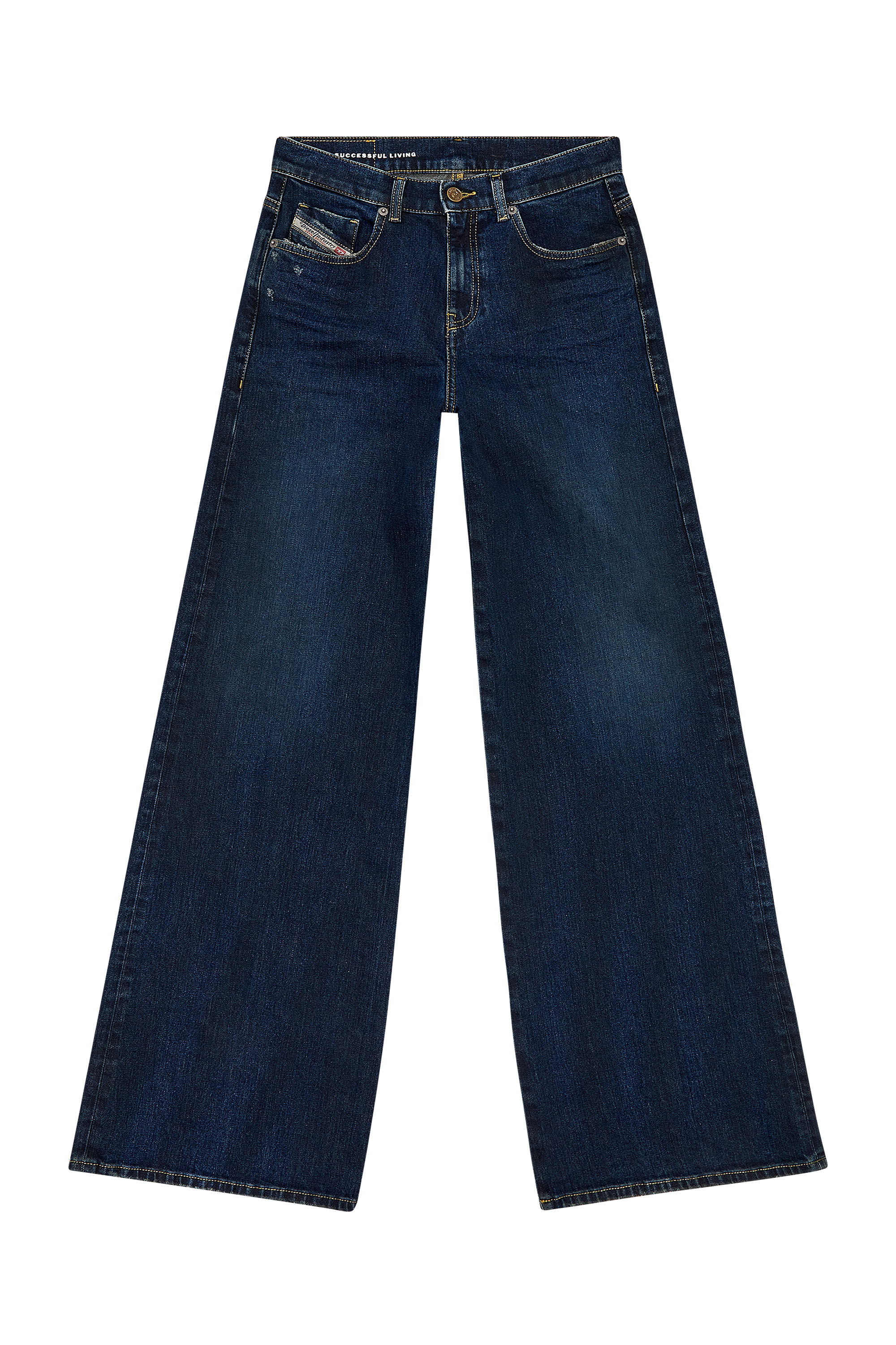Diesel - Woman Bootcut and Flare Jeans 1978 D-Akemi 09H48, Dark Blue - Image 3