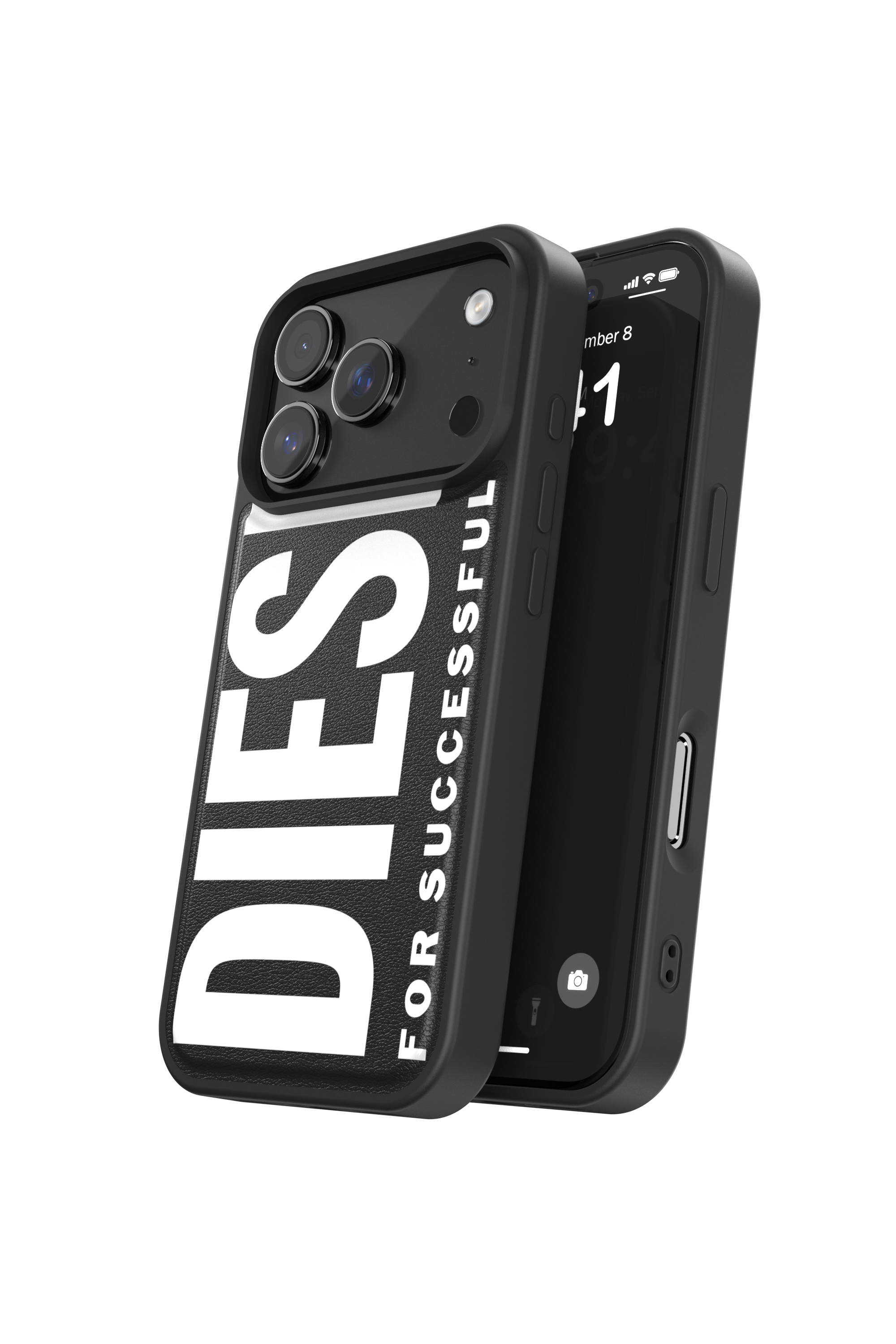 Diesel - 60397 MOULDED CASE, Unisex's Moulded case with magsafe for iPhone 17 Pro in Black - 3