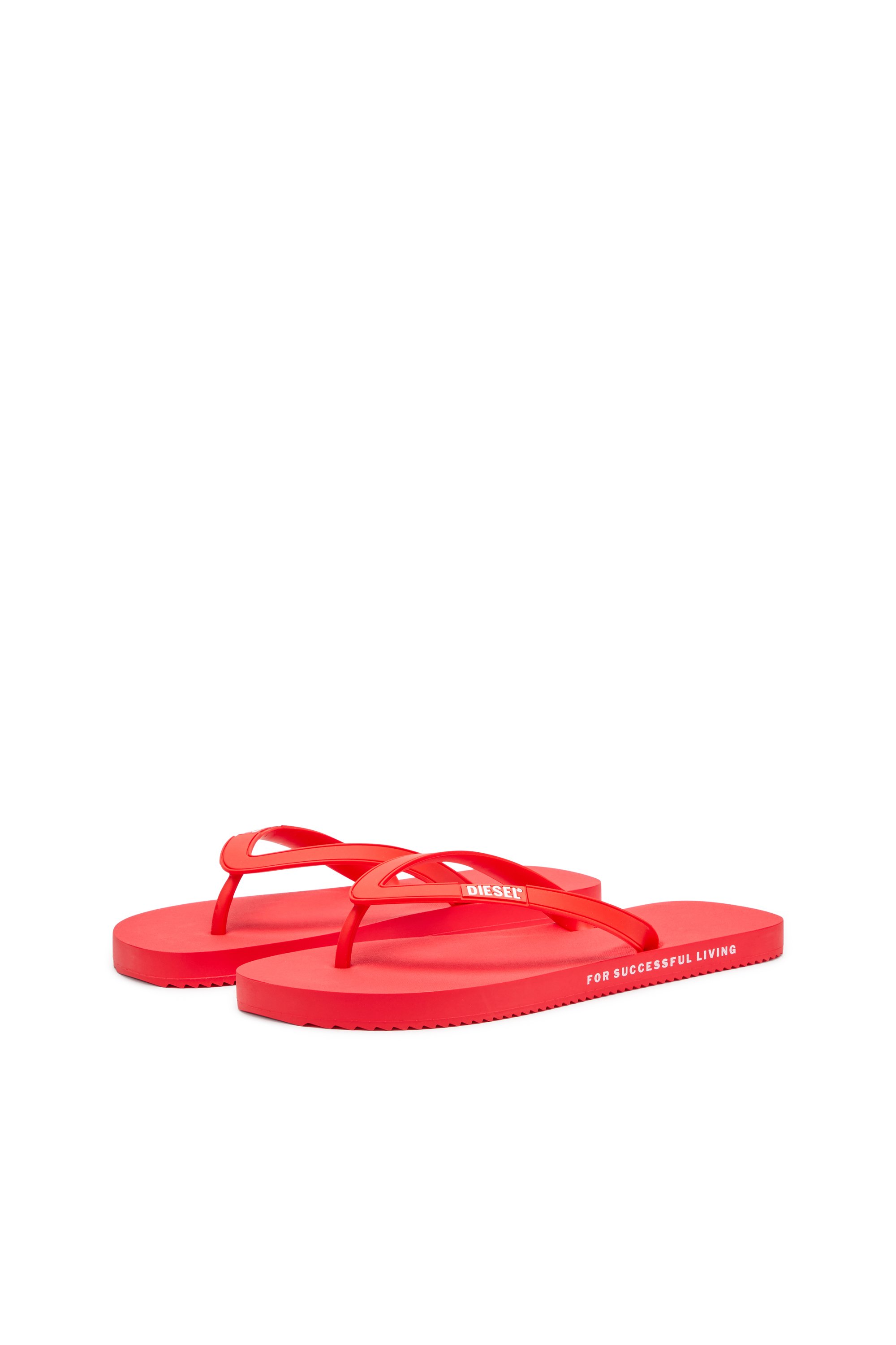 Diesel - SA-RIO W, Woman's Rubber flip-flops in Red - 8