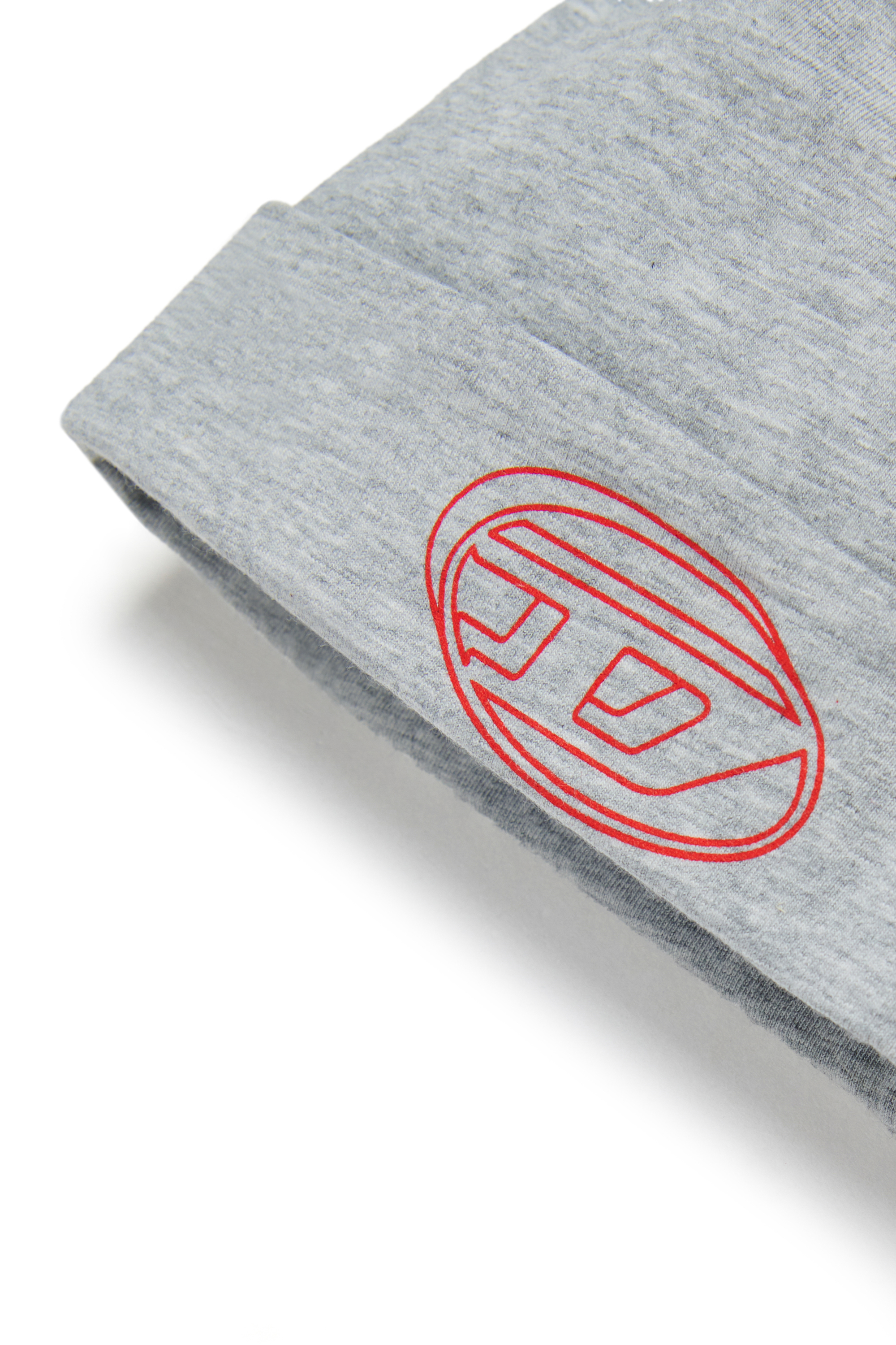 Diesel - FADDIL-NB, Unisex's Cotton cap with logo in Grey - 3