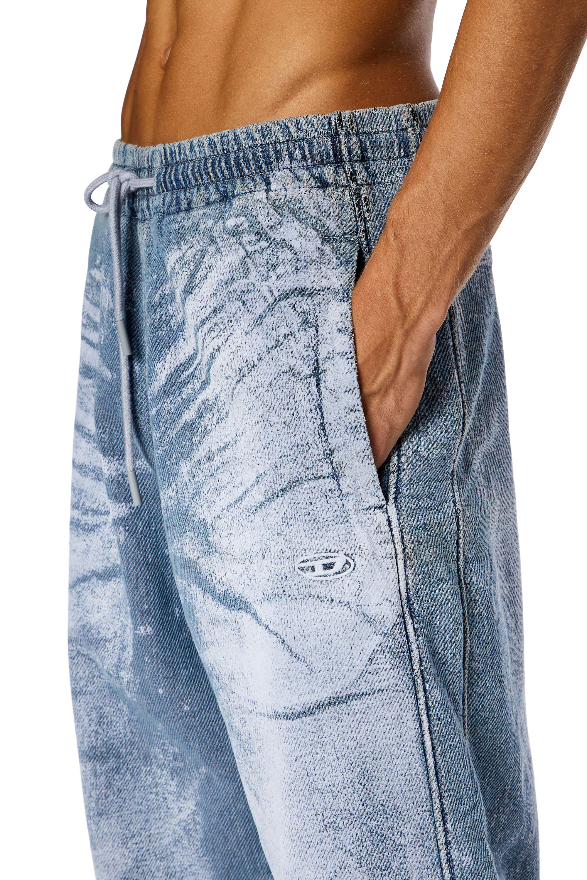 Diesel - Straight Jeans D-Martia 068JK, Light Blue - Image 4