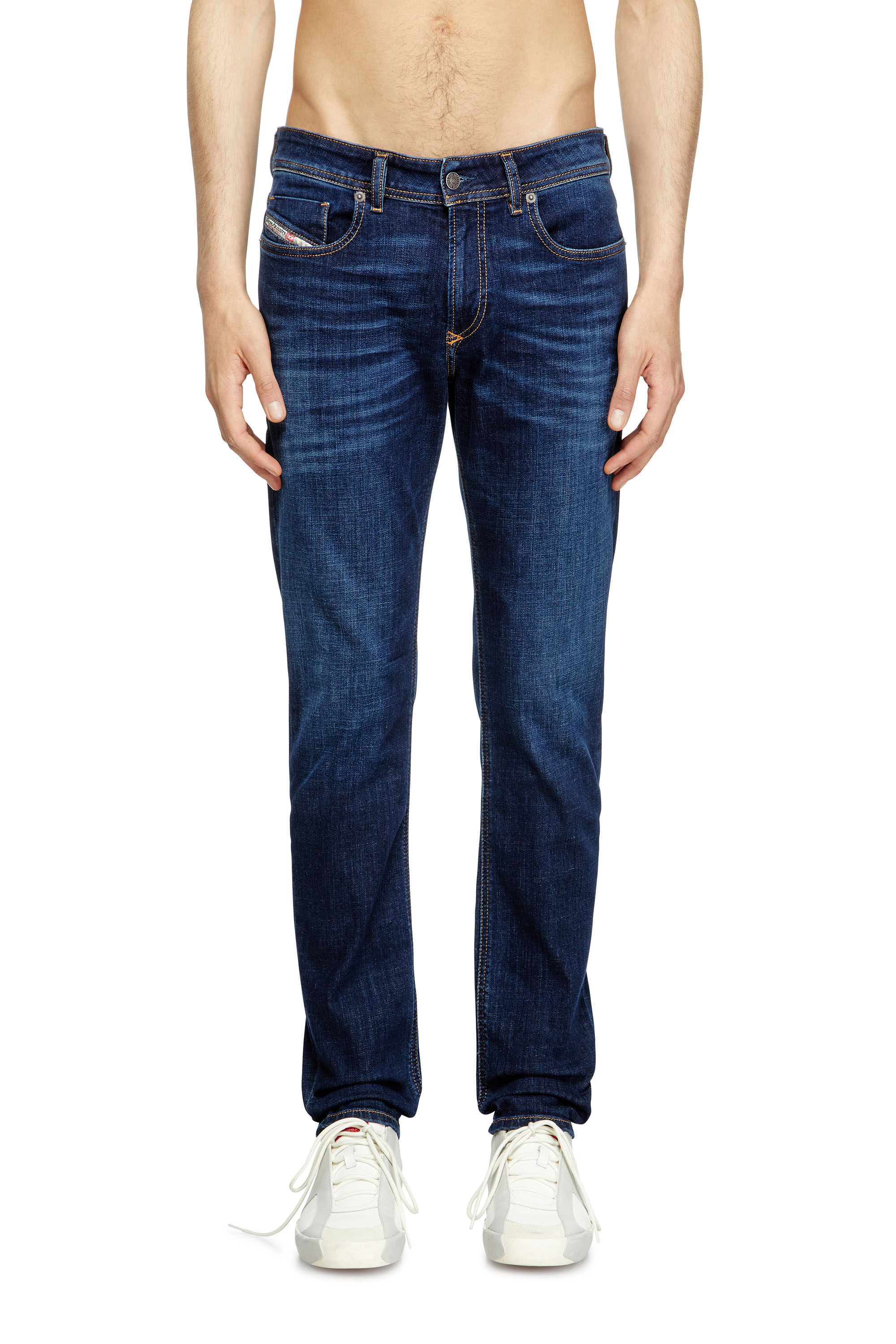 Diesel - Man's Skinny Jeans 1979 Sleenker 09J17, Dark Blue - 1
