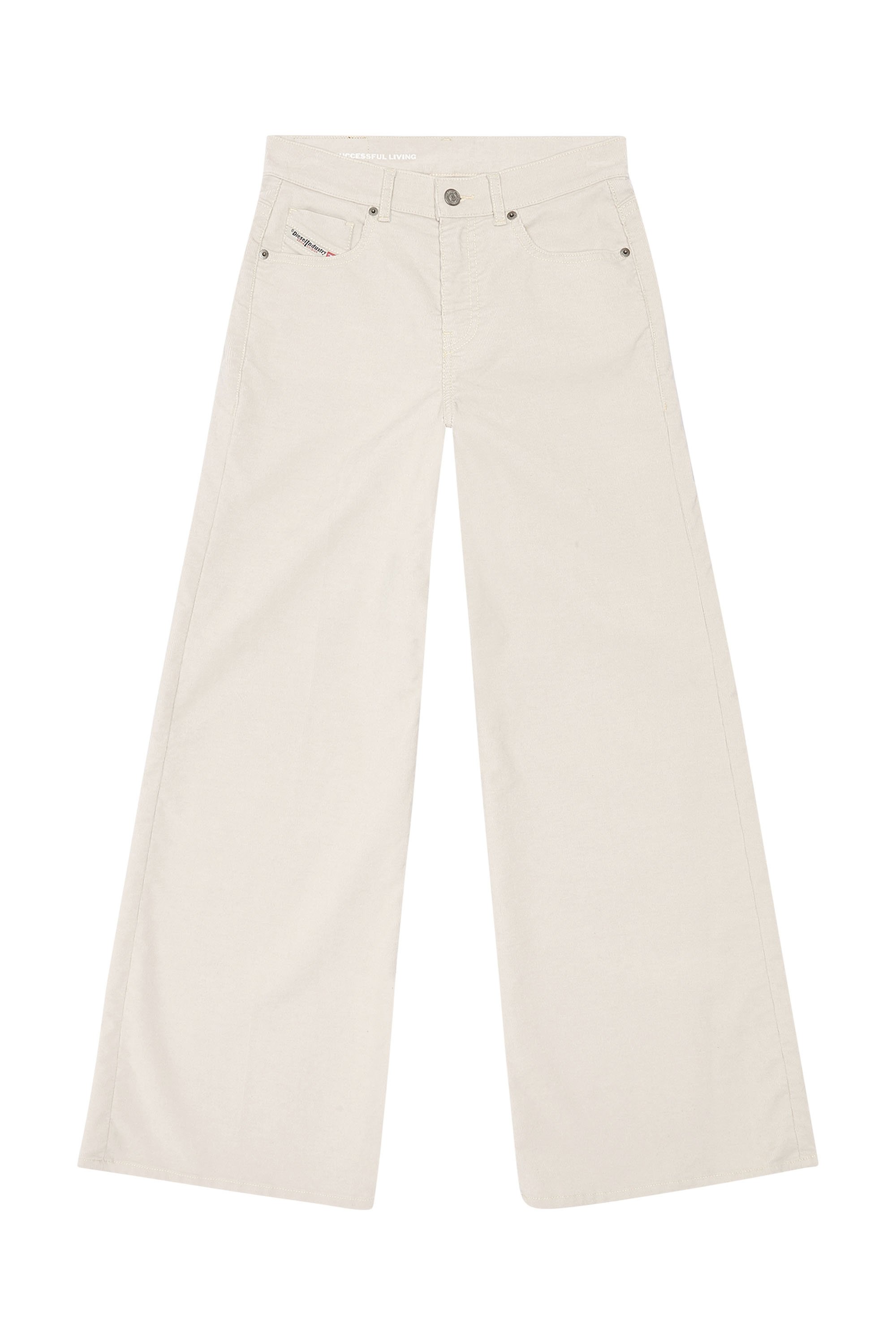 Diesel - Woman Bootcut and Flare Jeans 1978 D-Akemi 068JG, White - Image 3