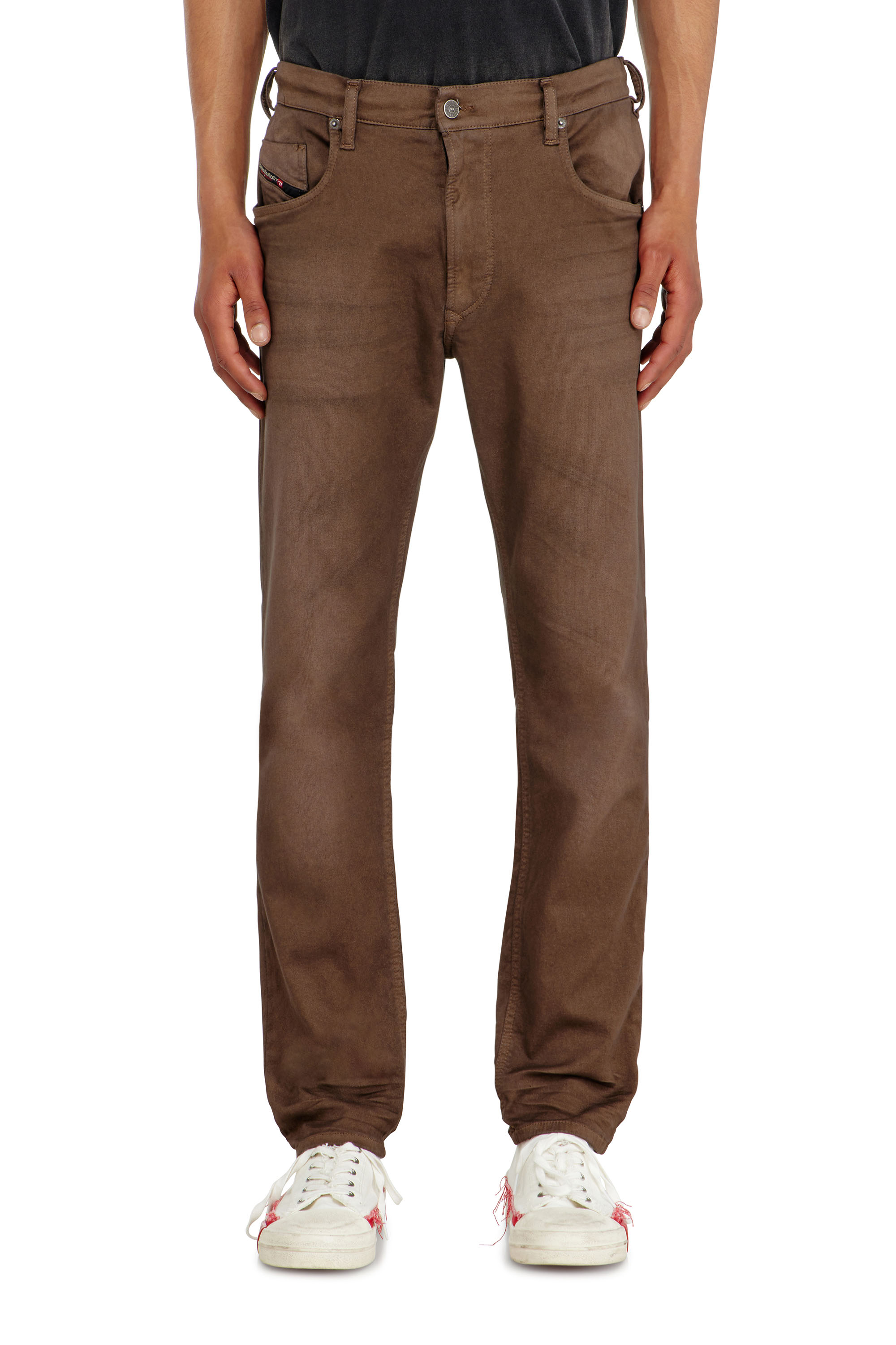 Diesel - Man's Regular 2032 D-Krooley-BW Joggjeans&reg; 0670M, Brown - 2