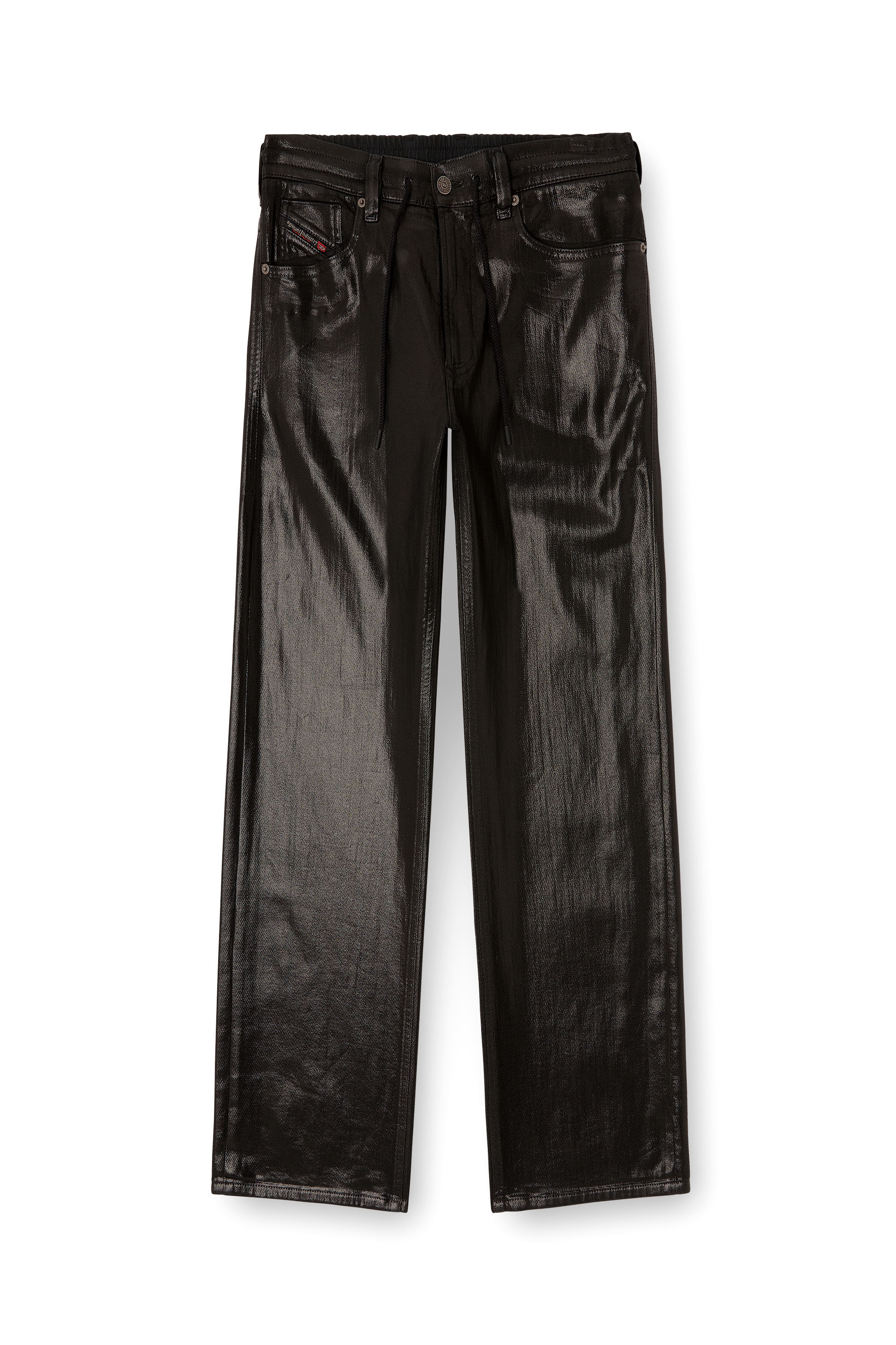 Diesel - Man's Relaxed 2080 D-Reel Joggjeans&reg; 068VD, Black/Dark grey - 3