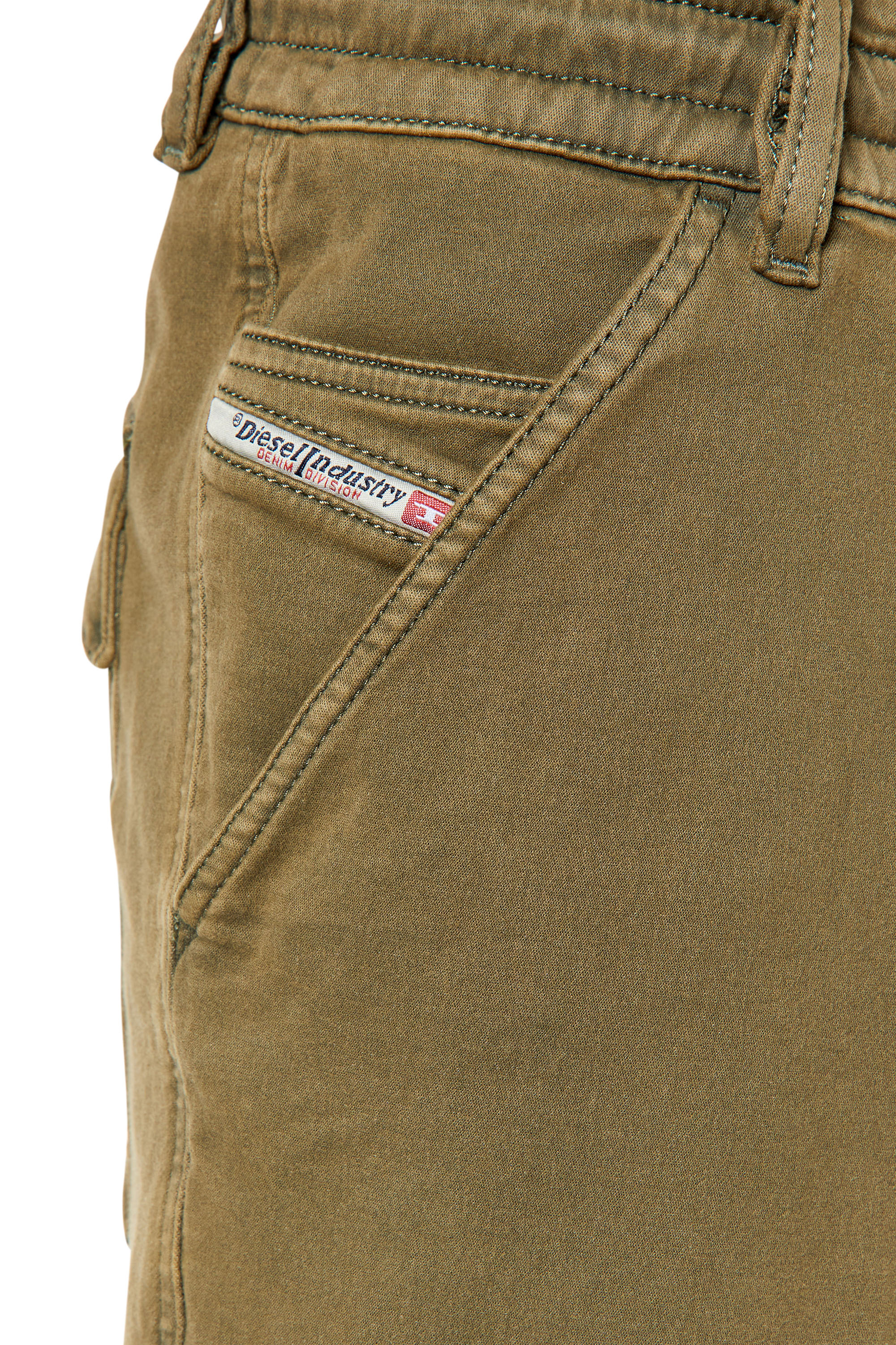 Diesel - Tapered Krooley JoggJeans® 068DY, Military Green - Image 3