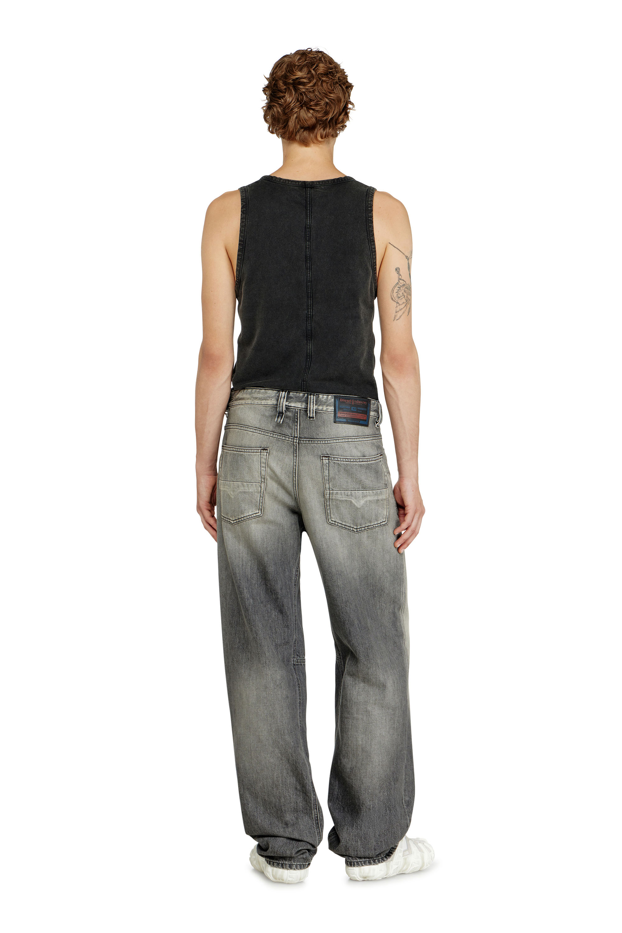 Diesel - Man's Relaxed Jeans 2001 D-Macro 09P56, Grey - 3