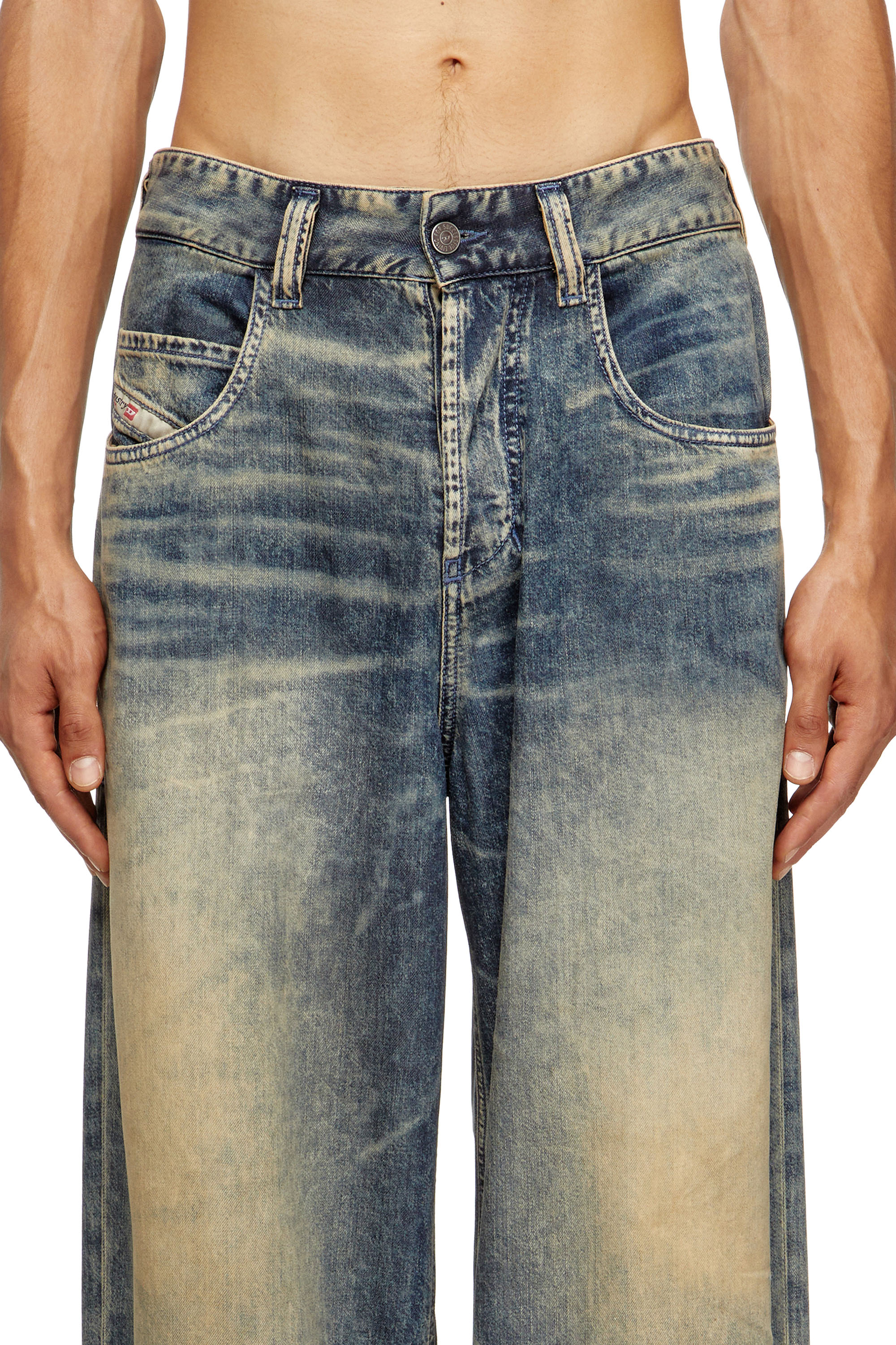 Diesel - Man's Relaxed Jeans 1997 D-Enim-M 0CEBB, Medium blue - 4