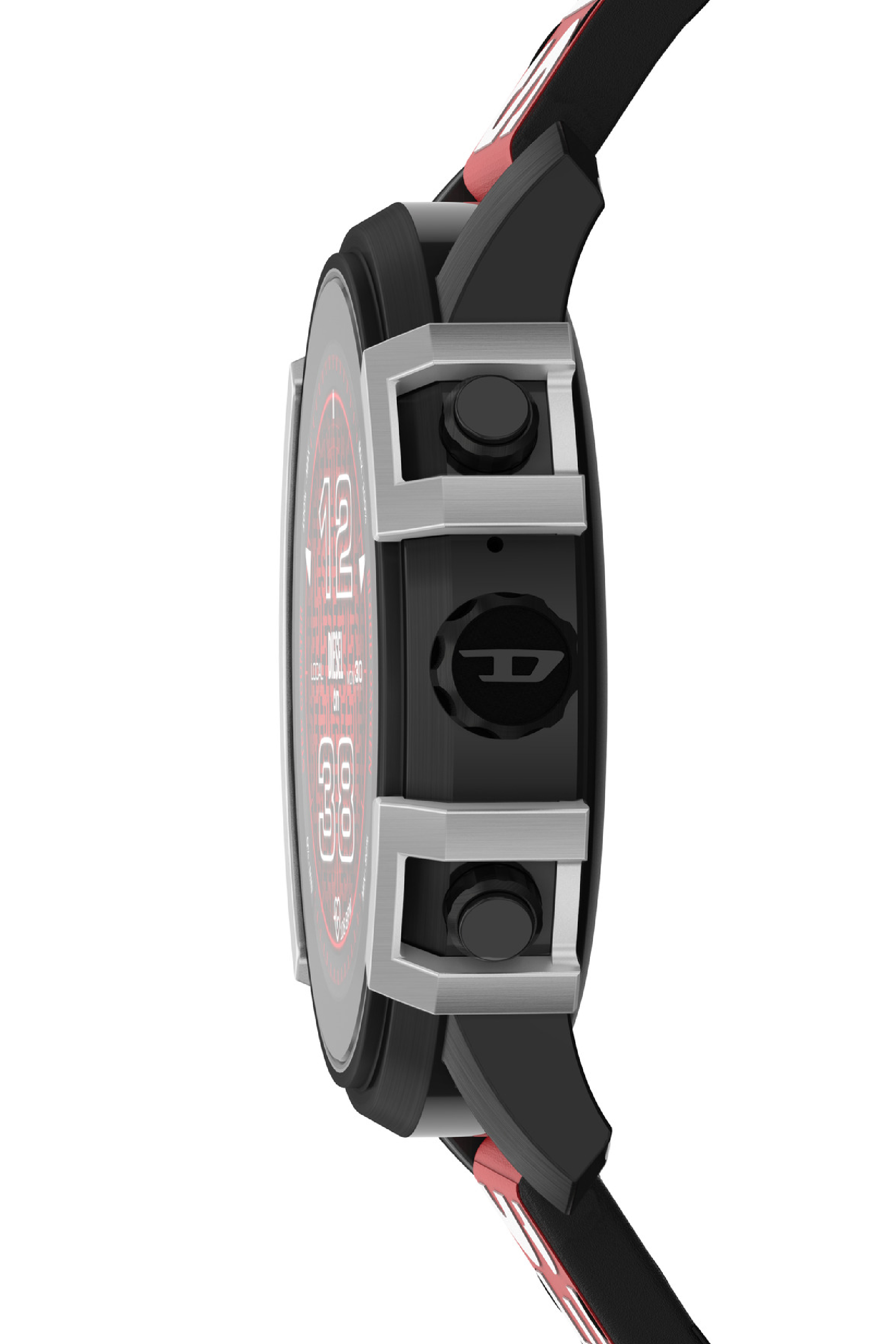 Diesel - DZT2041, Black/Red - Image 3